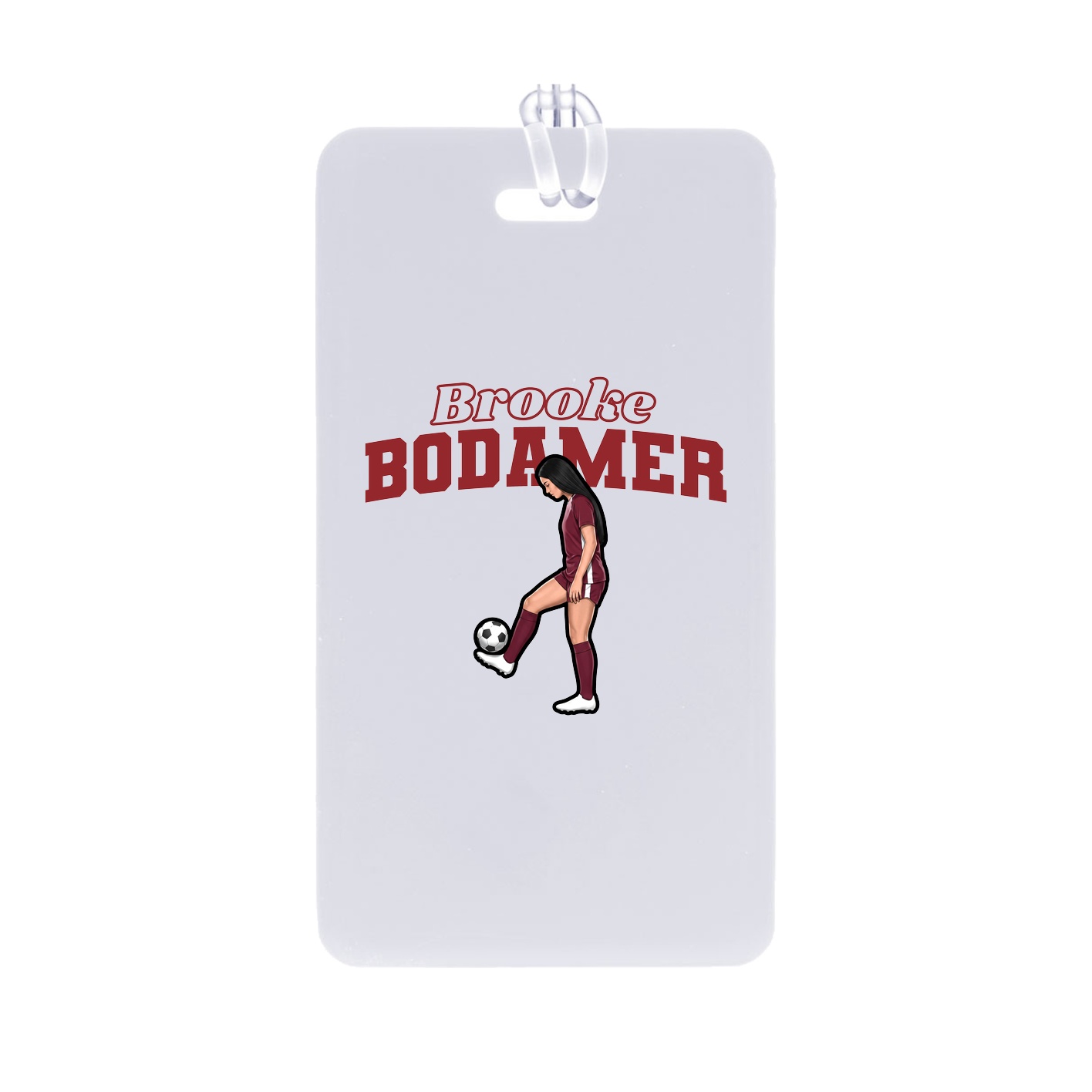 Bag Tag — Name Arch in Classic
