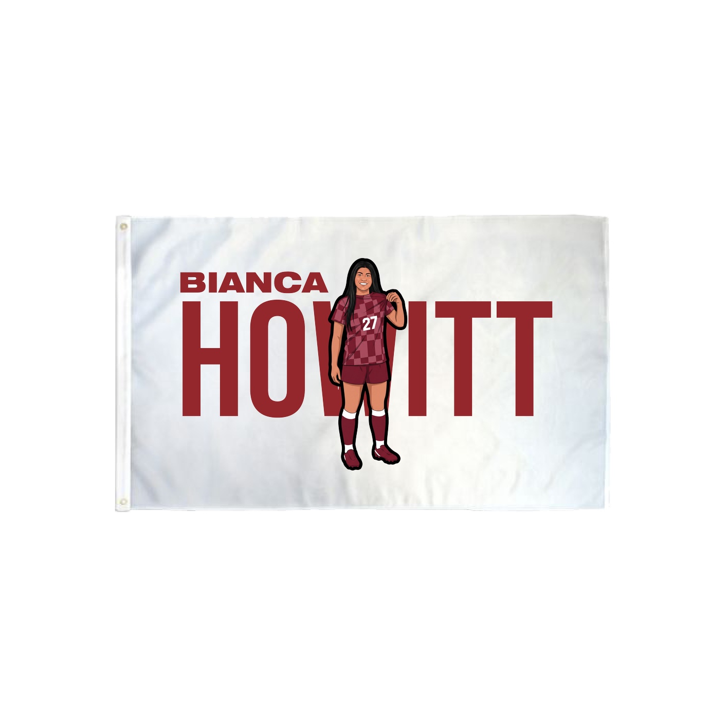 3x5 Flag — Player Name in Classic