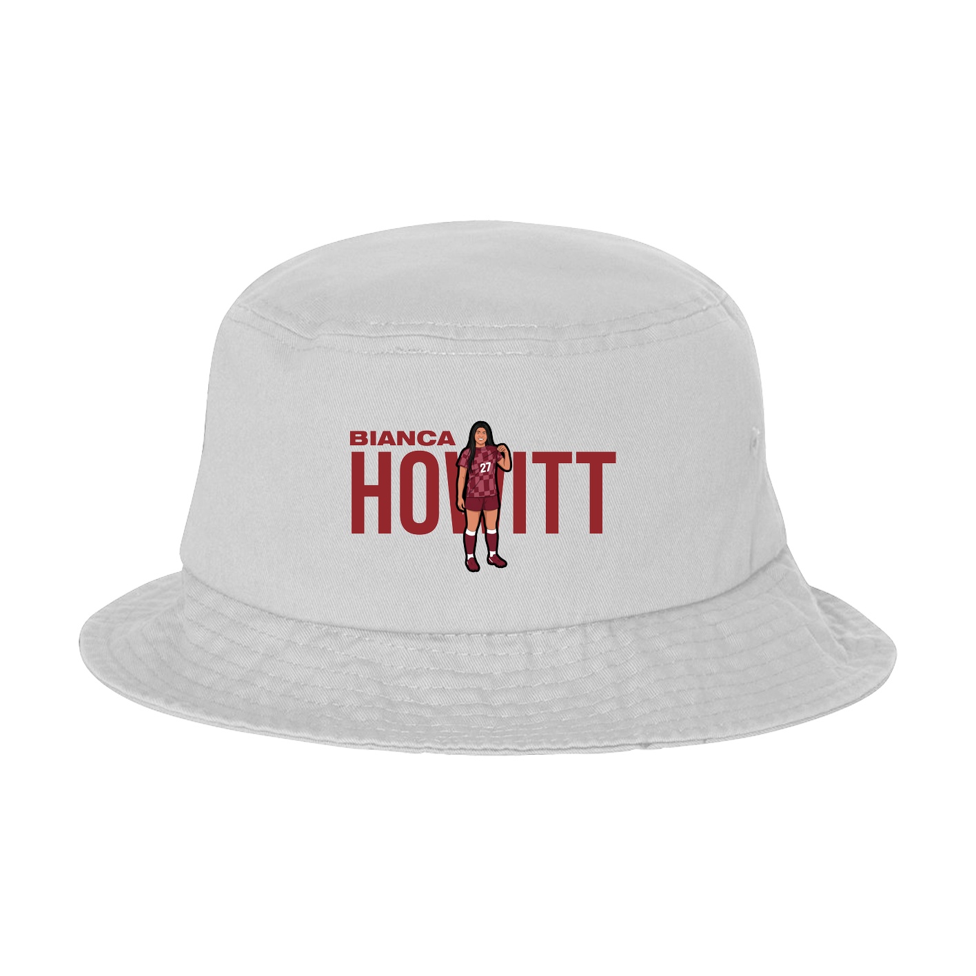 Bucket Cap — Player Name in White