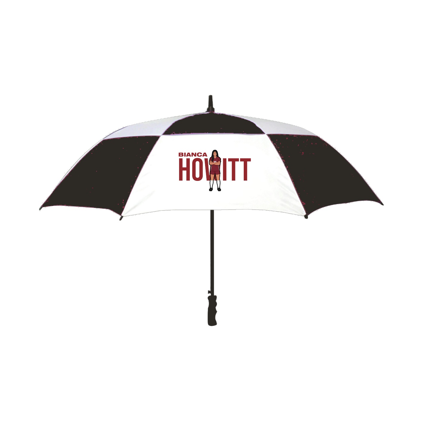 Golf Umbrella — Player Name in Black