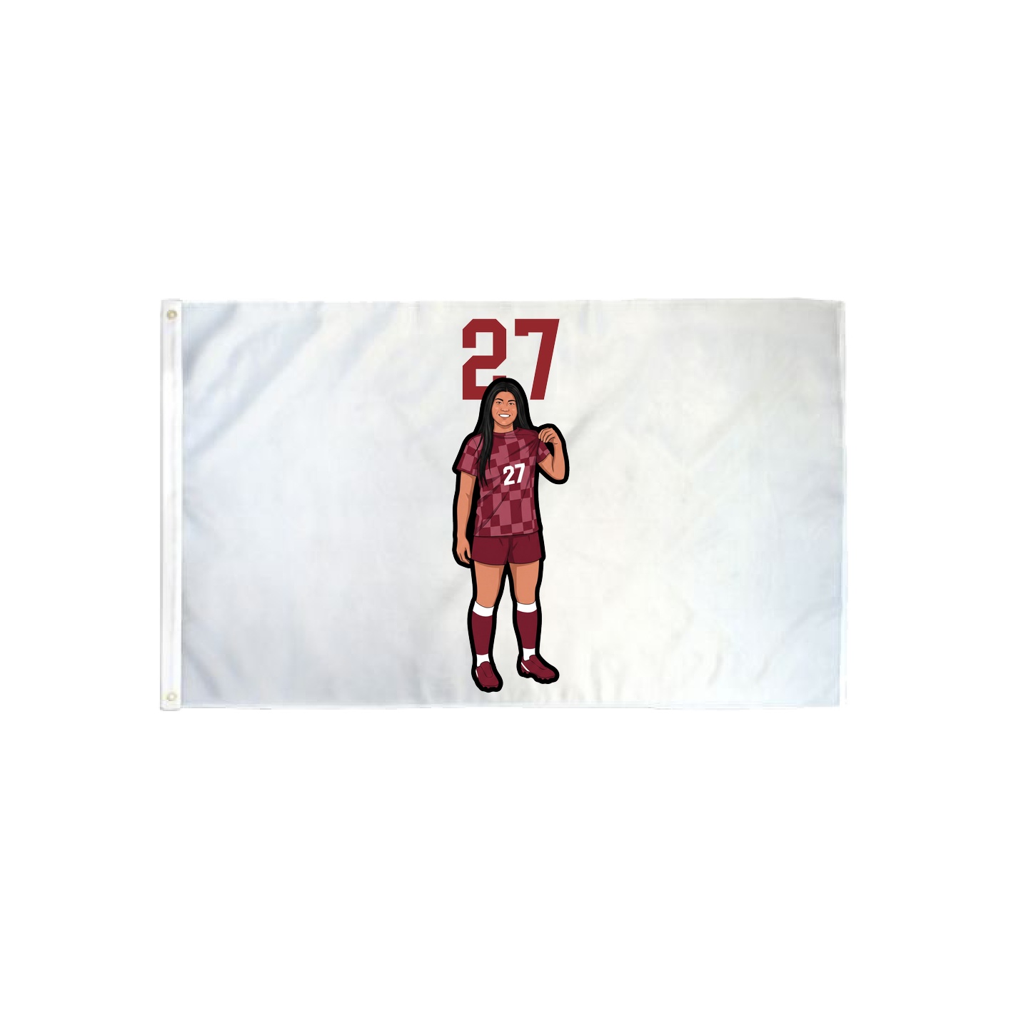 3x5 Flag — Number Top in Classic