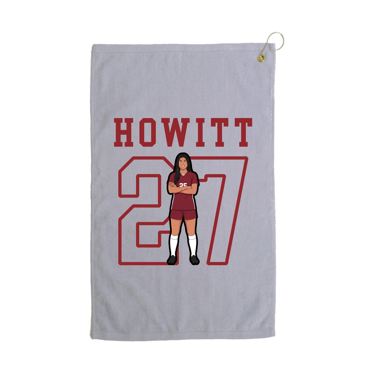 Golf Towel — Shirsey in Grey