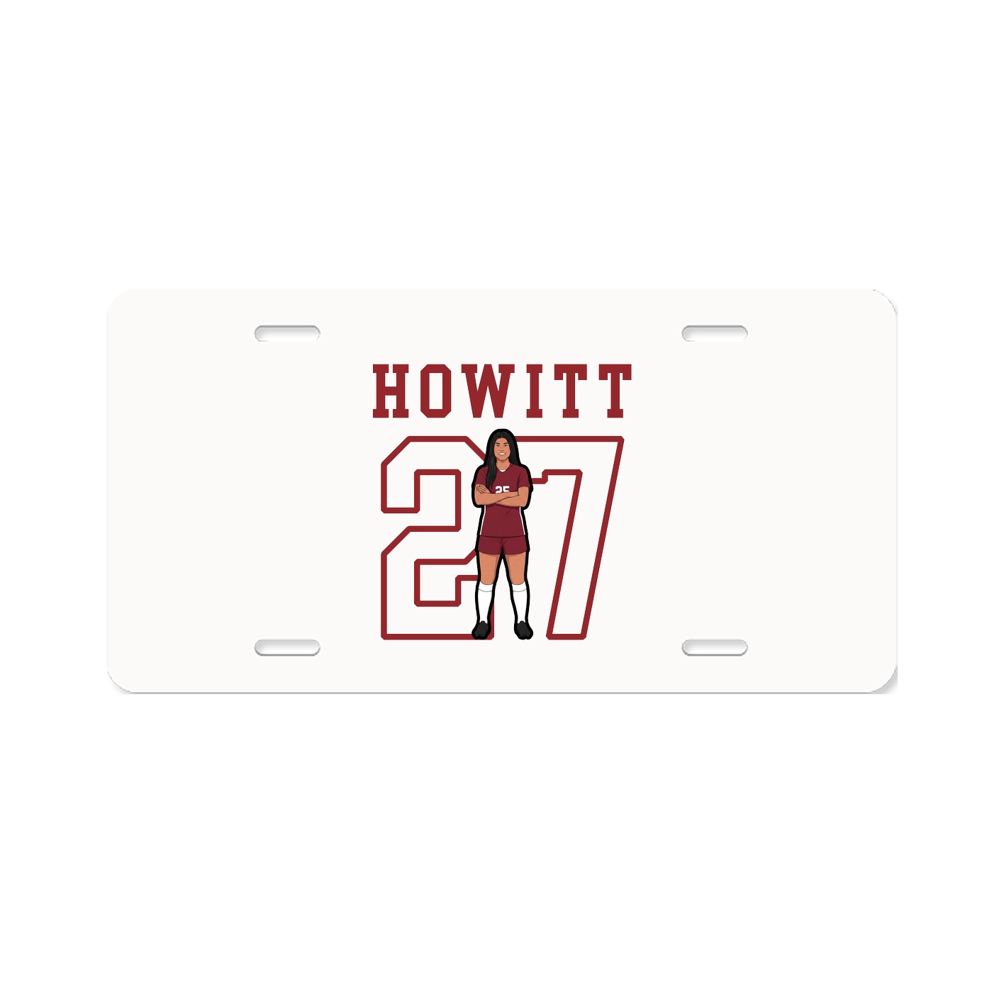 License Plate — Shirsey in Classic