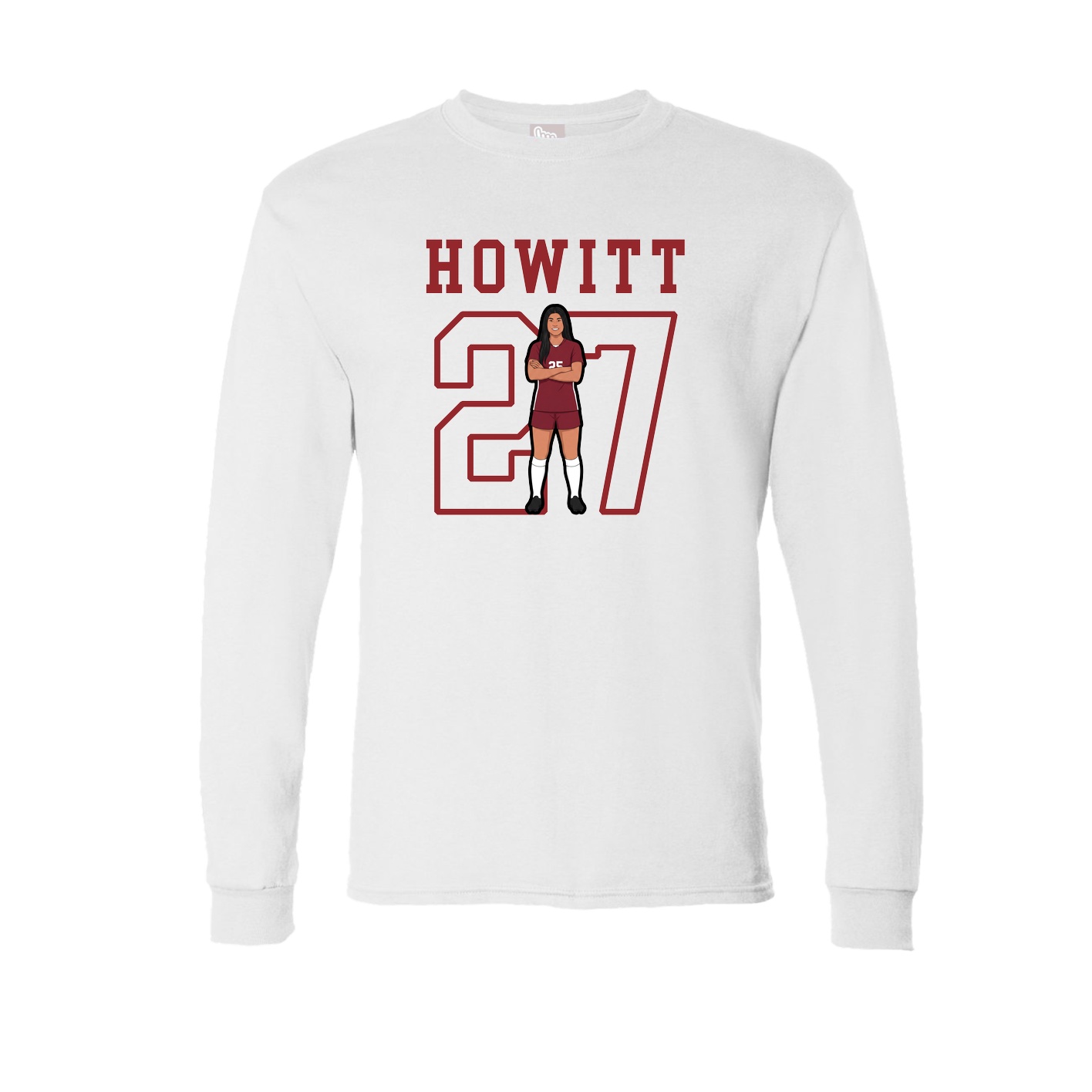 Long Sleeve Tee — Shirsey in White