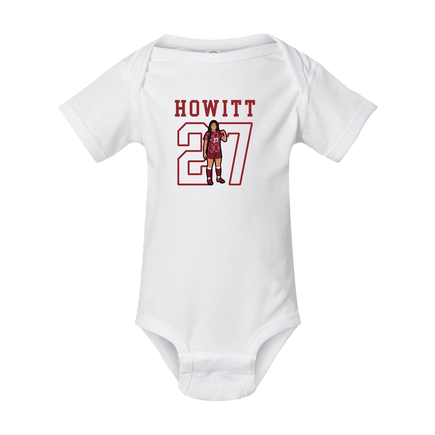 Baby Onesie — Shirsey in White