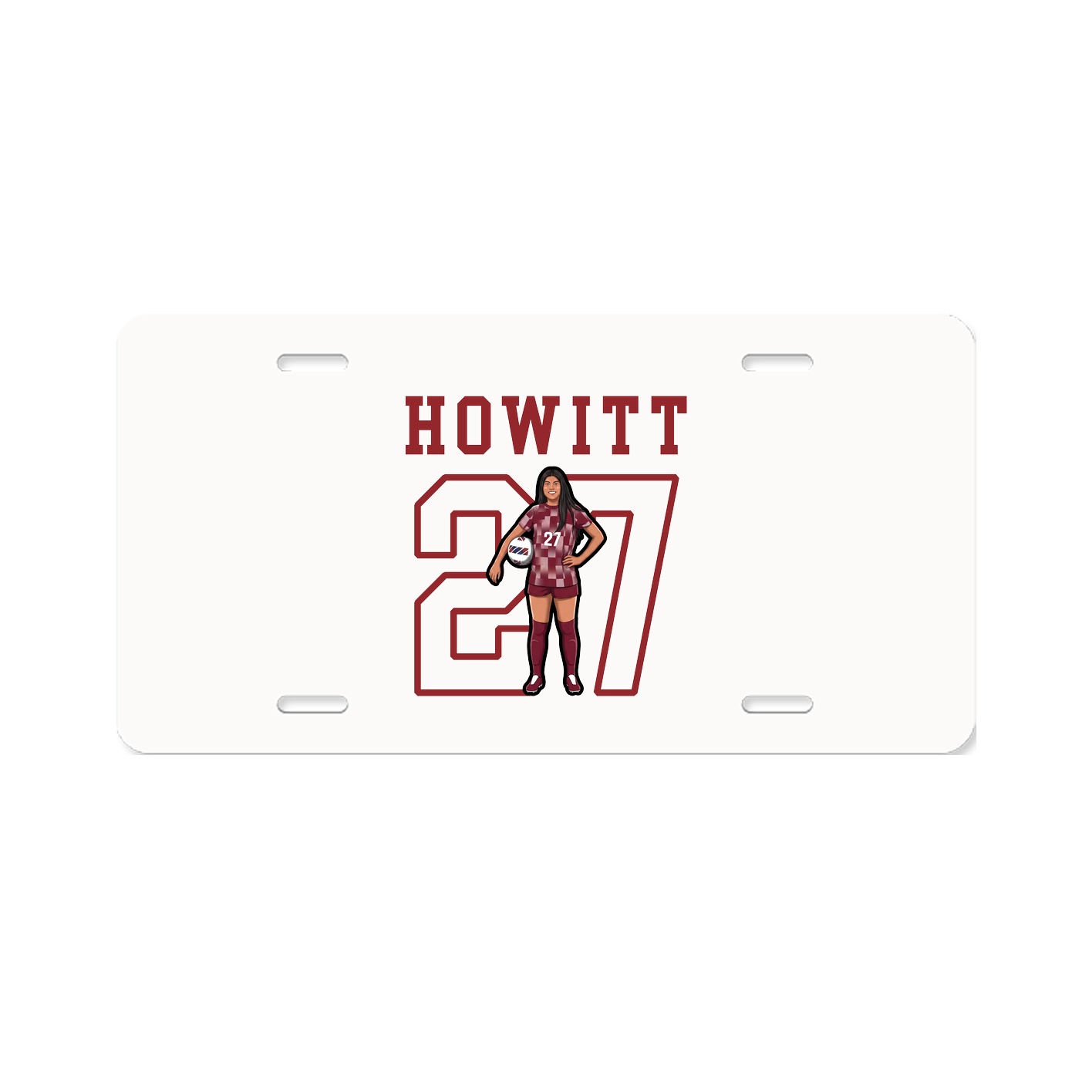 License Plate — Shirsey in Classic