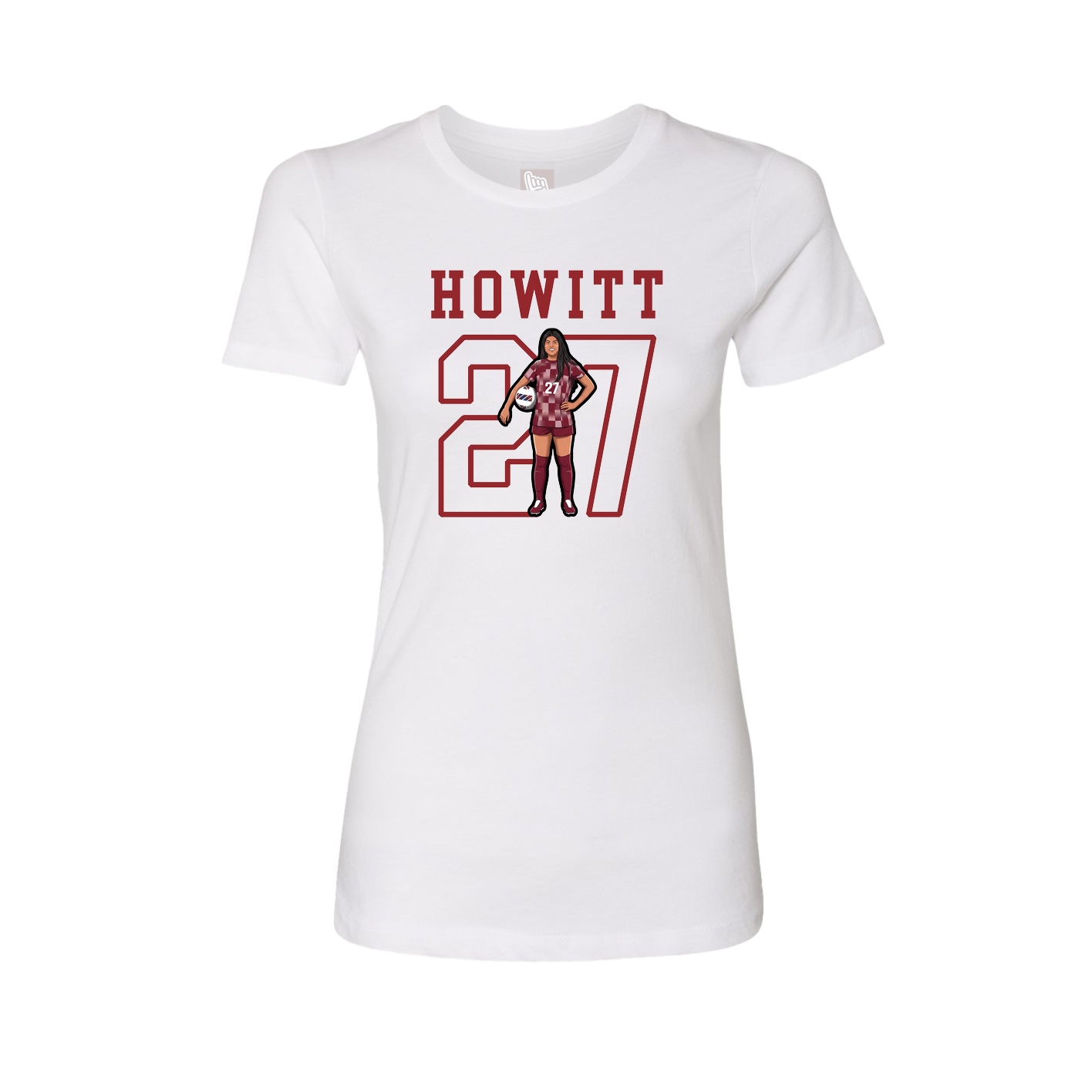 Fitted Women's Tee — Shirsey in White