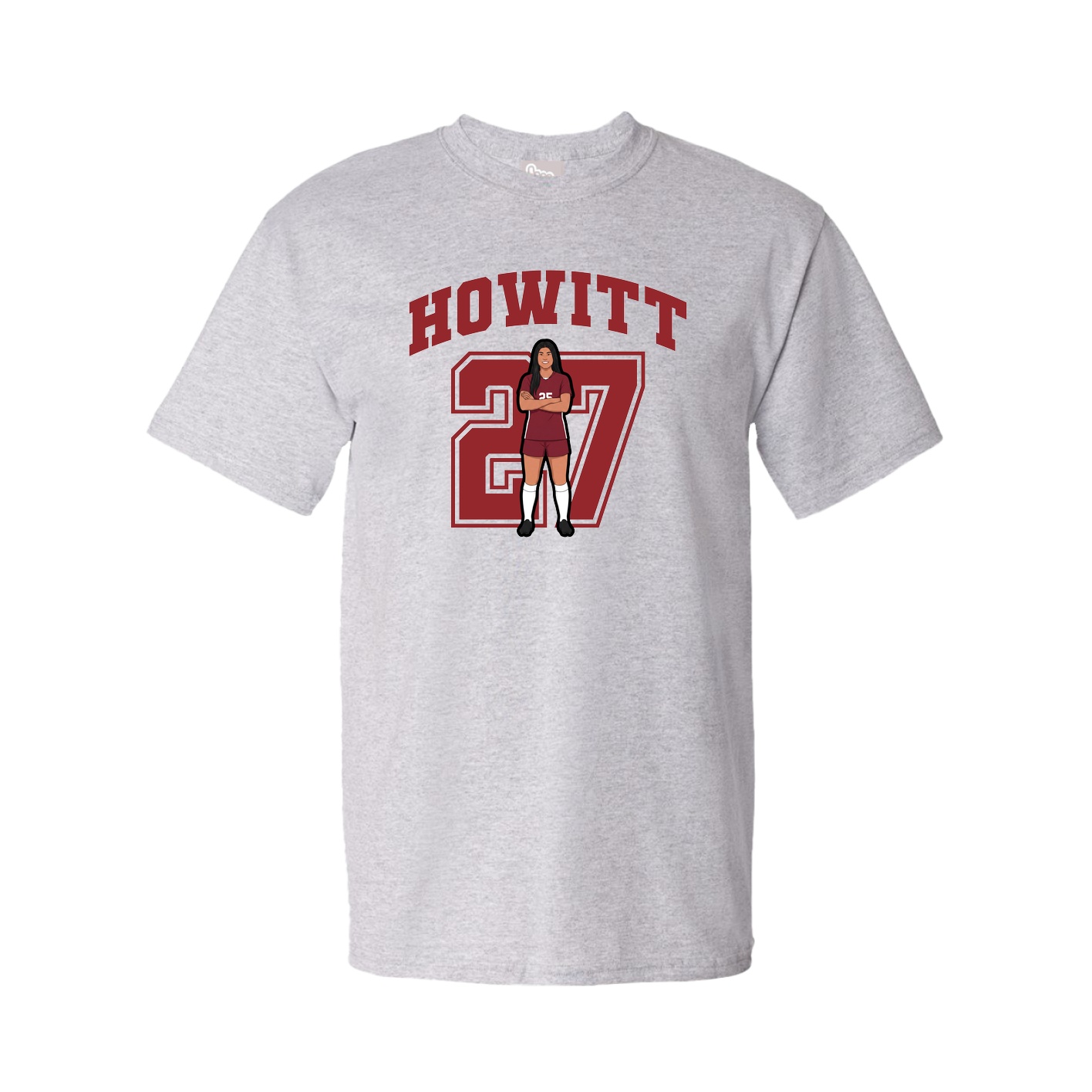 Tee — Number in Grey