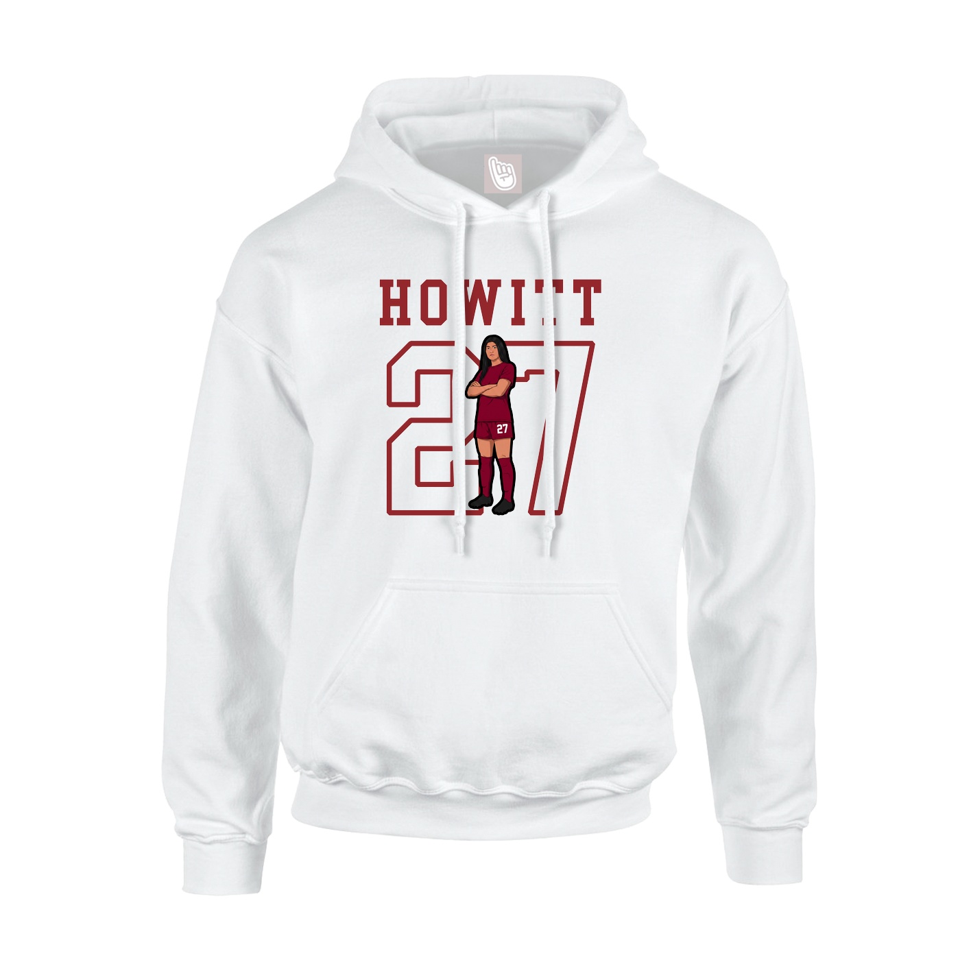 Youth Hoodie — Shirsey in White