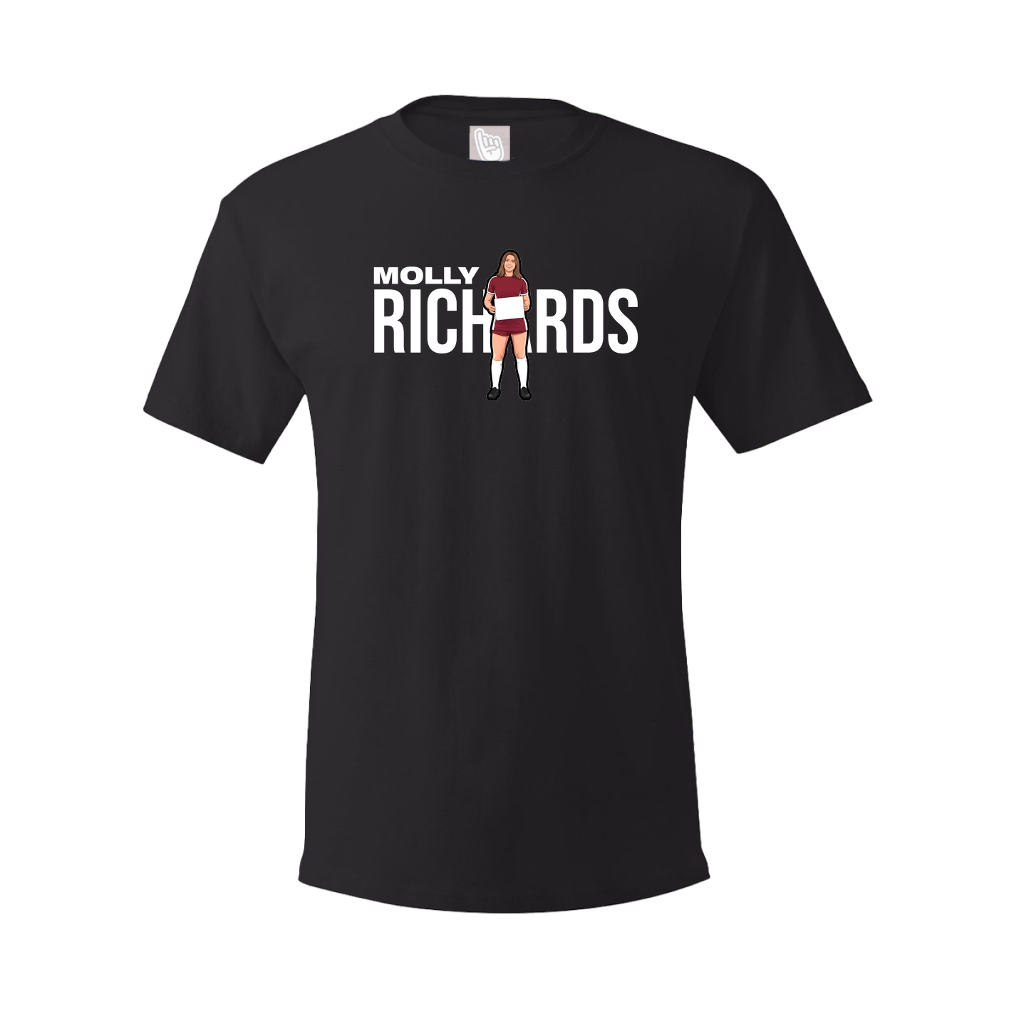 Youth Tee — Player Name in Black
