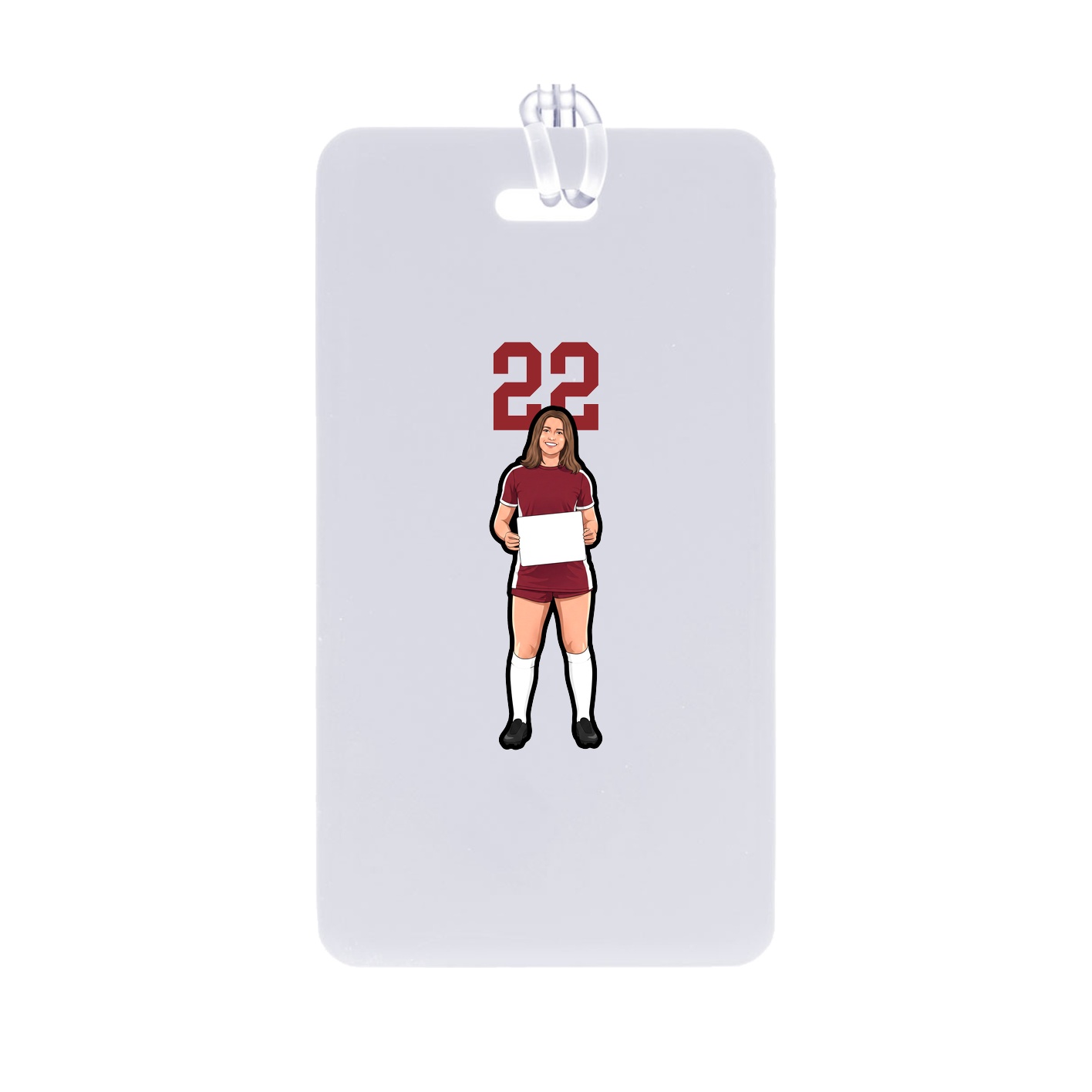 Bag Tag — Number Top in Classic