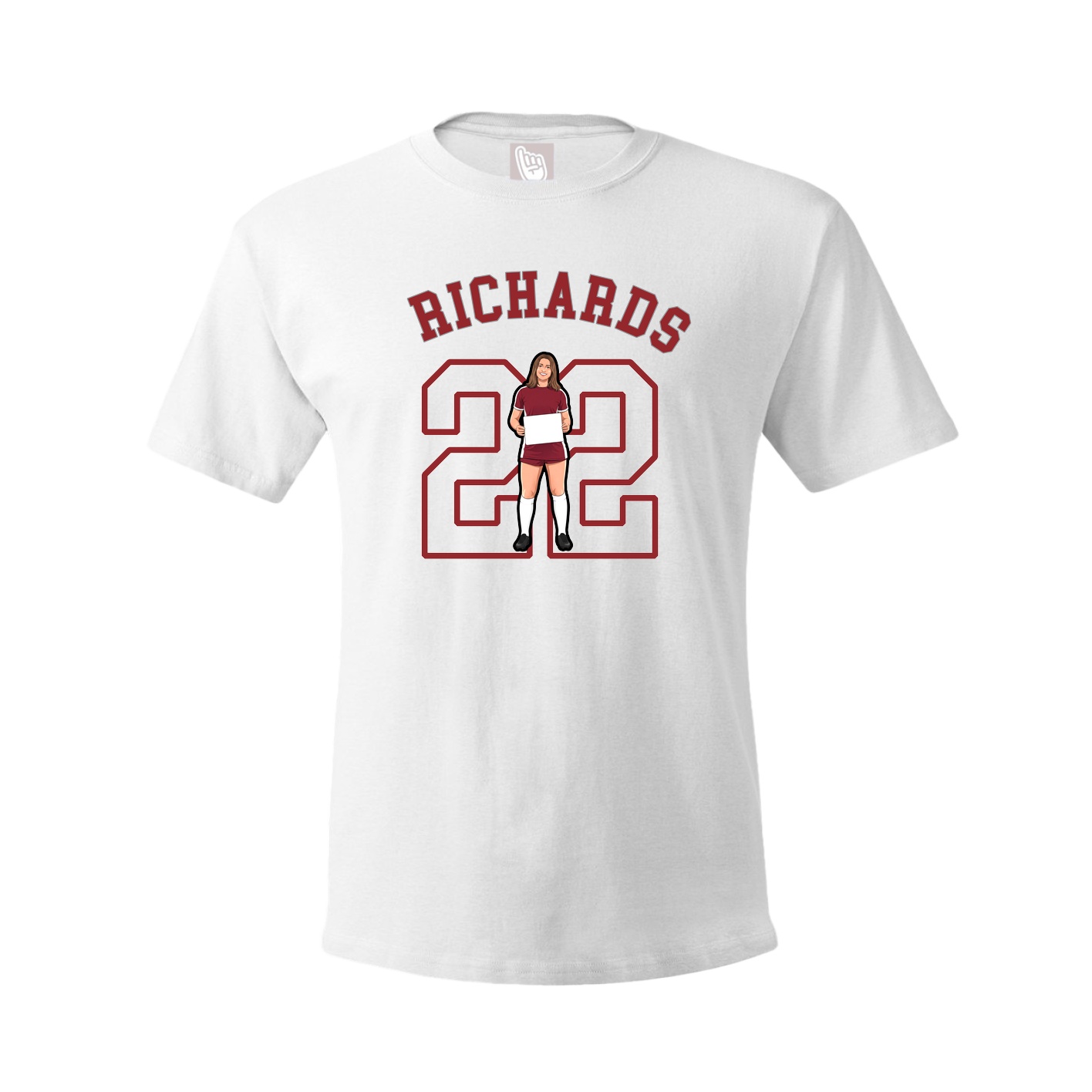 Tee — Shirsey Arch in White