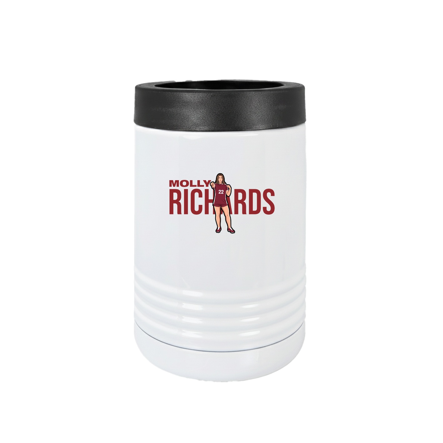 Beverage Holder — Player Name in White