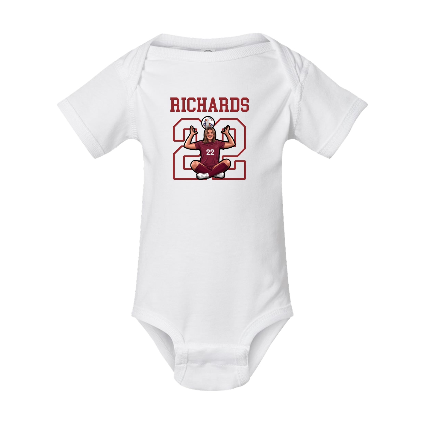 Baby Onesie — Shirsey in White