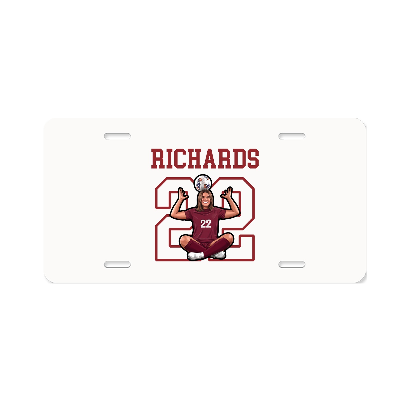 License Plate — Shirsey in Classic
