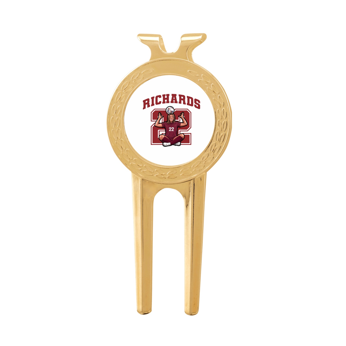 Divot Tool with Ball Marker — Number in Classic