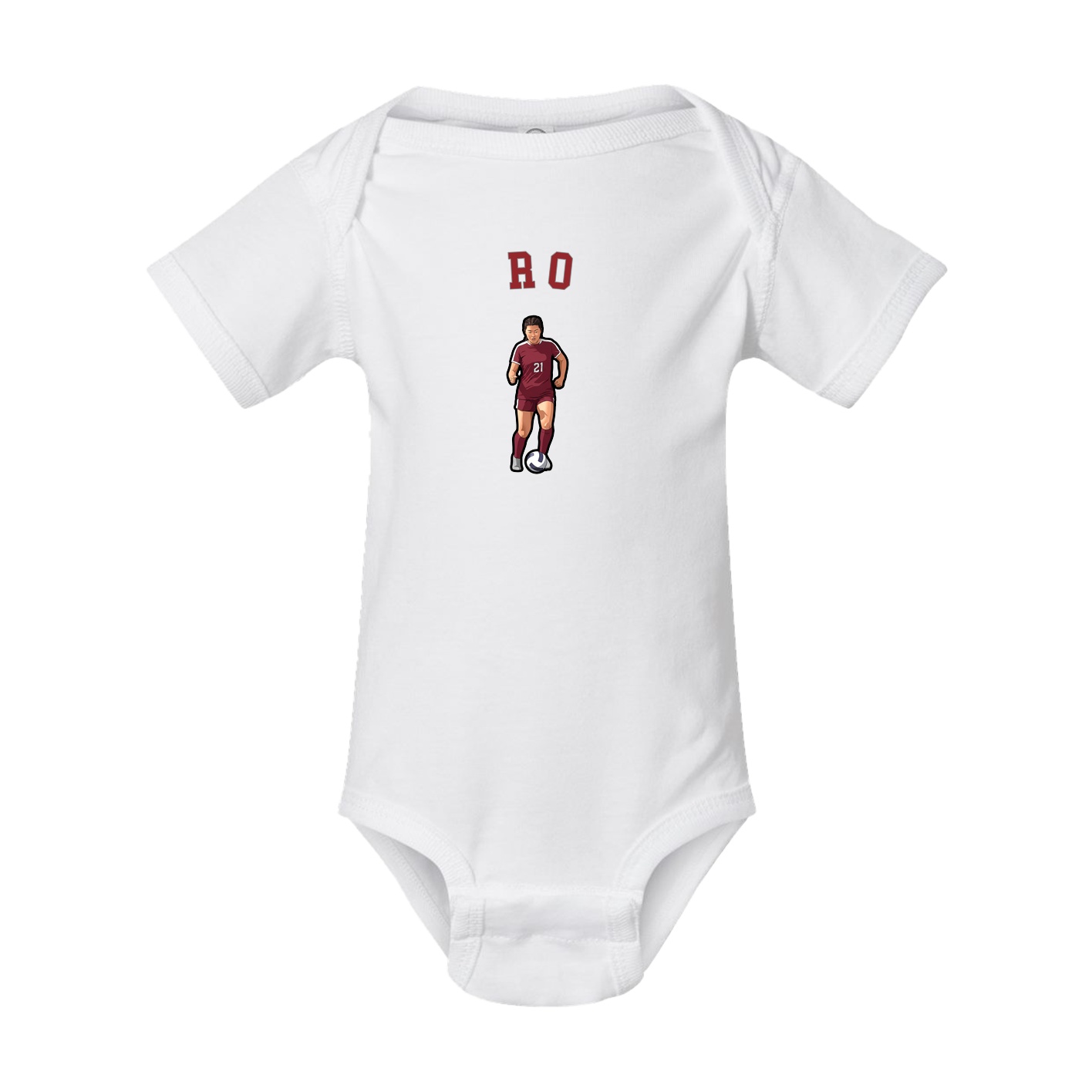 Baby Onesie — Shirsey Arch in White