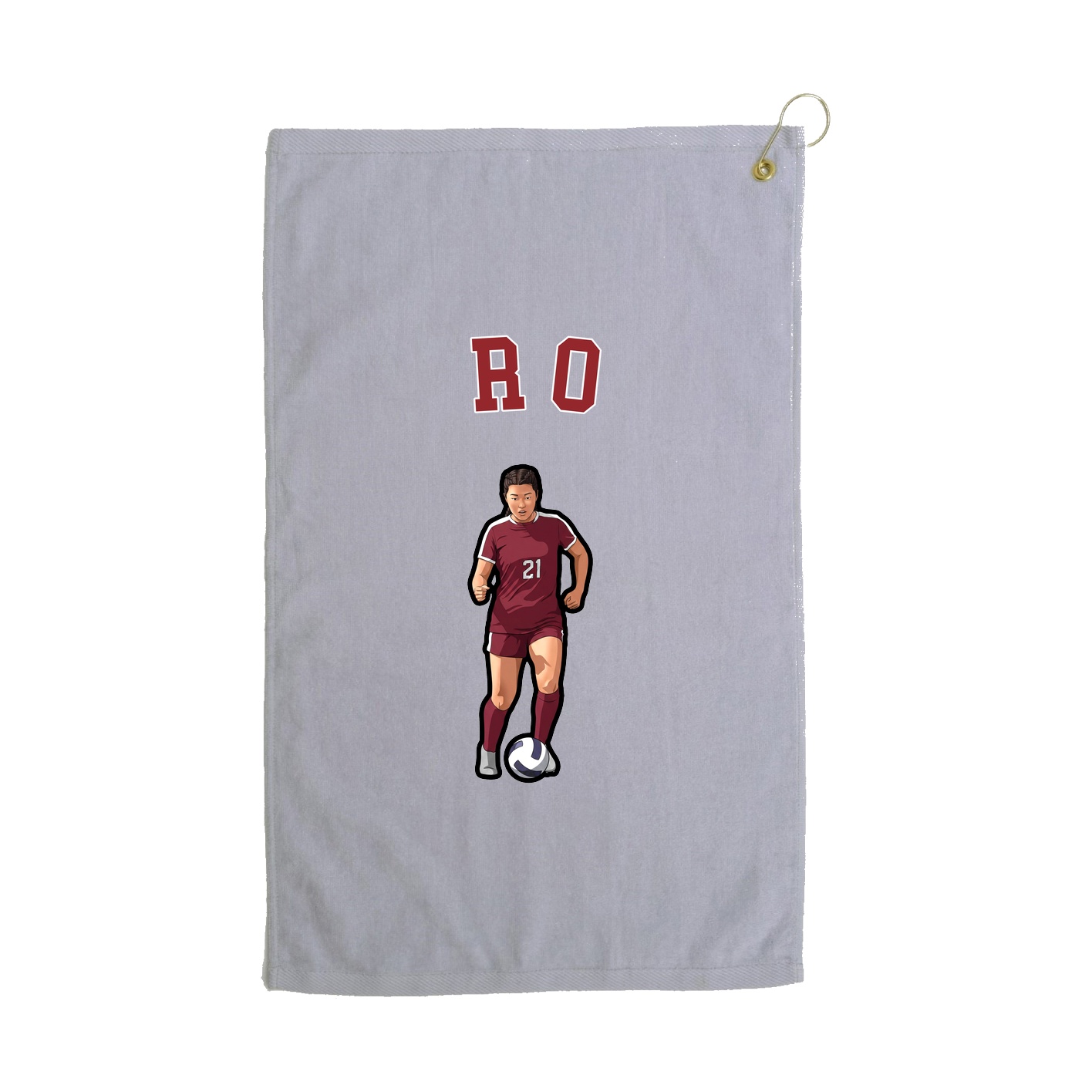 Golf Towel — Shirsey Arch in Grey