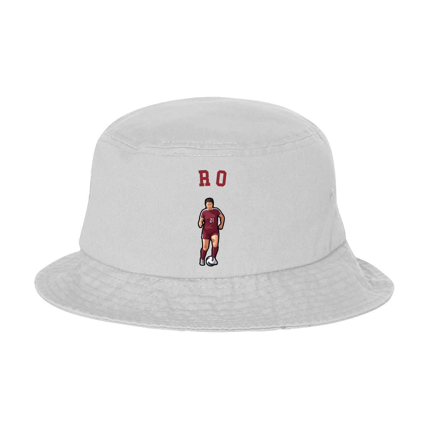Bucket Cap — Shirsey Arch in White