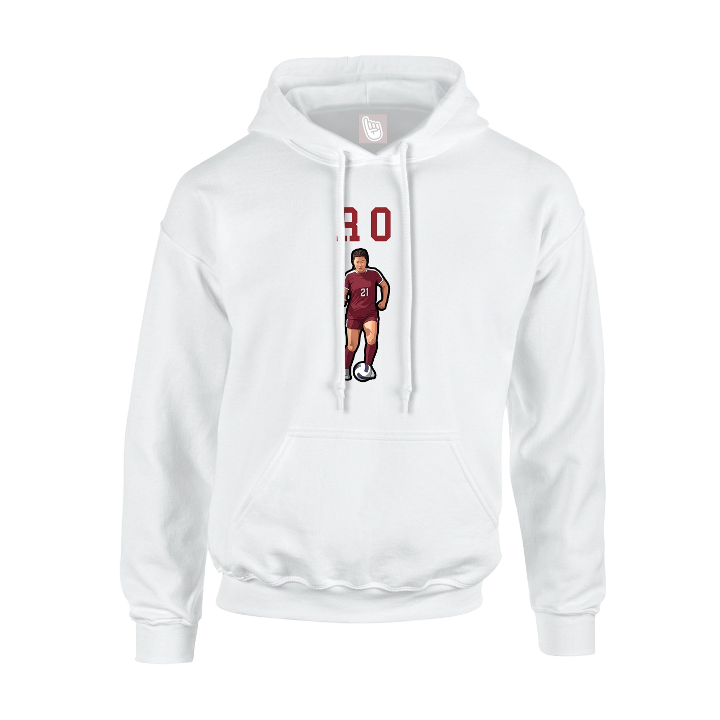 Youth Hoodie — Shirsey in White