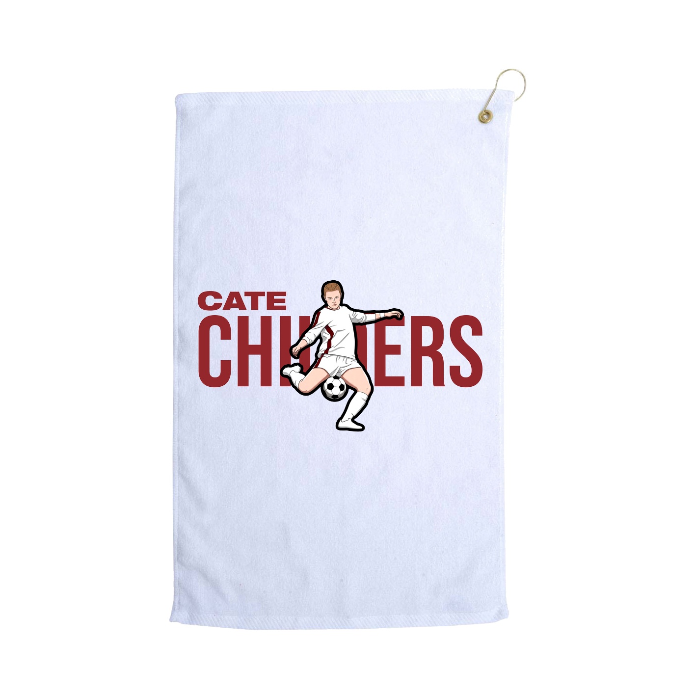 Golf Towel — Player Name in White
