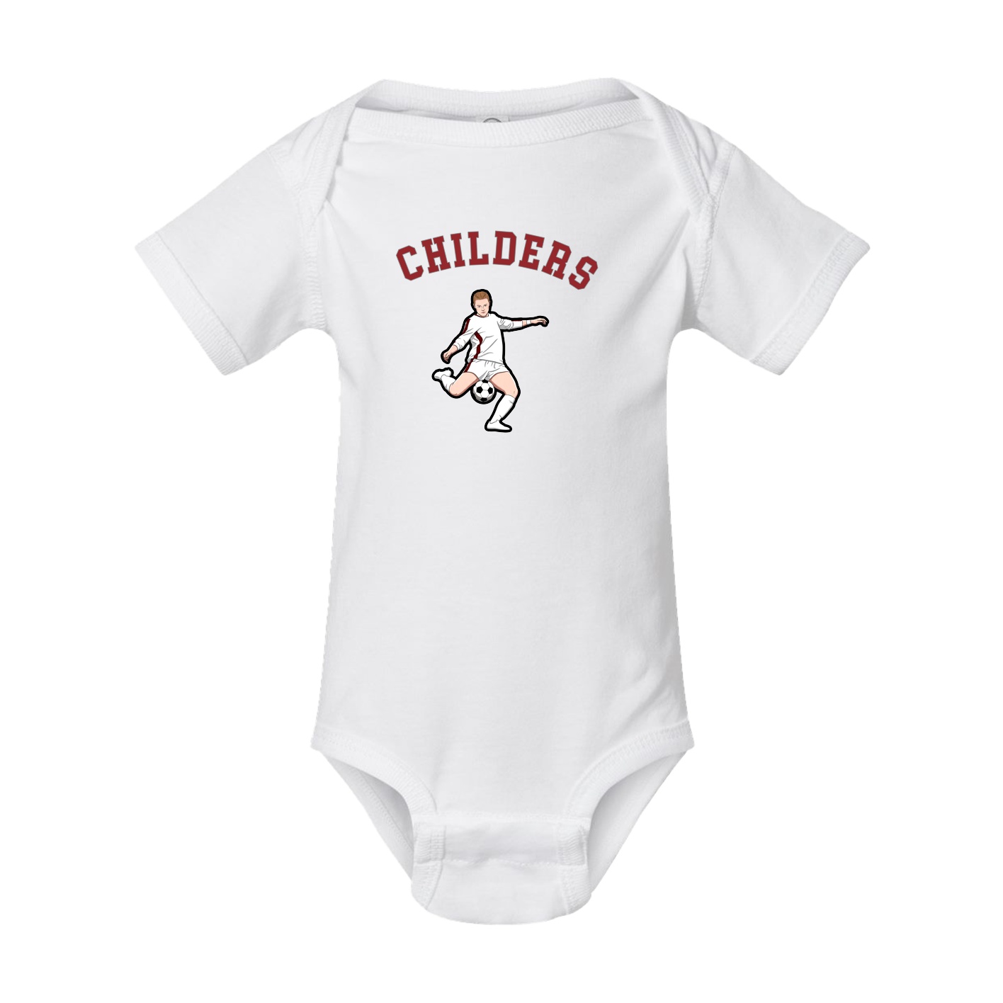 Baby Onesie — Shirsey Arch in White