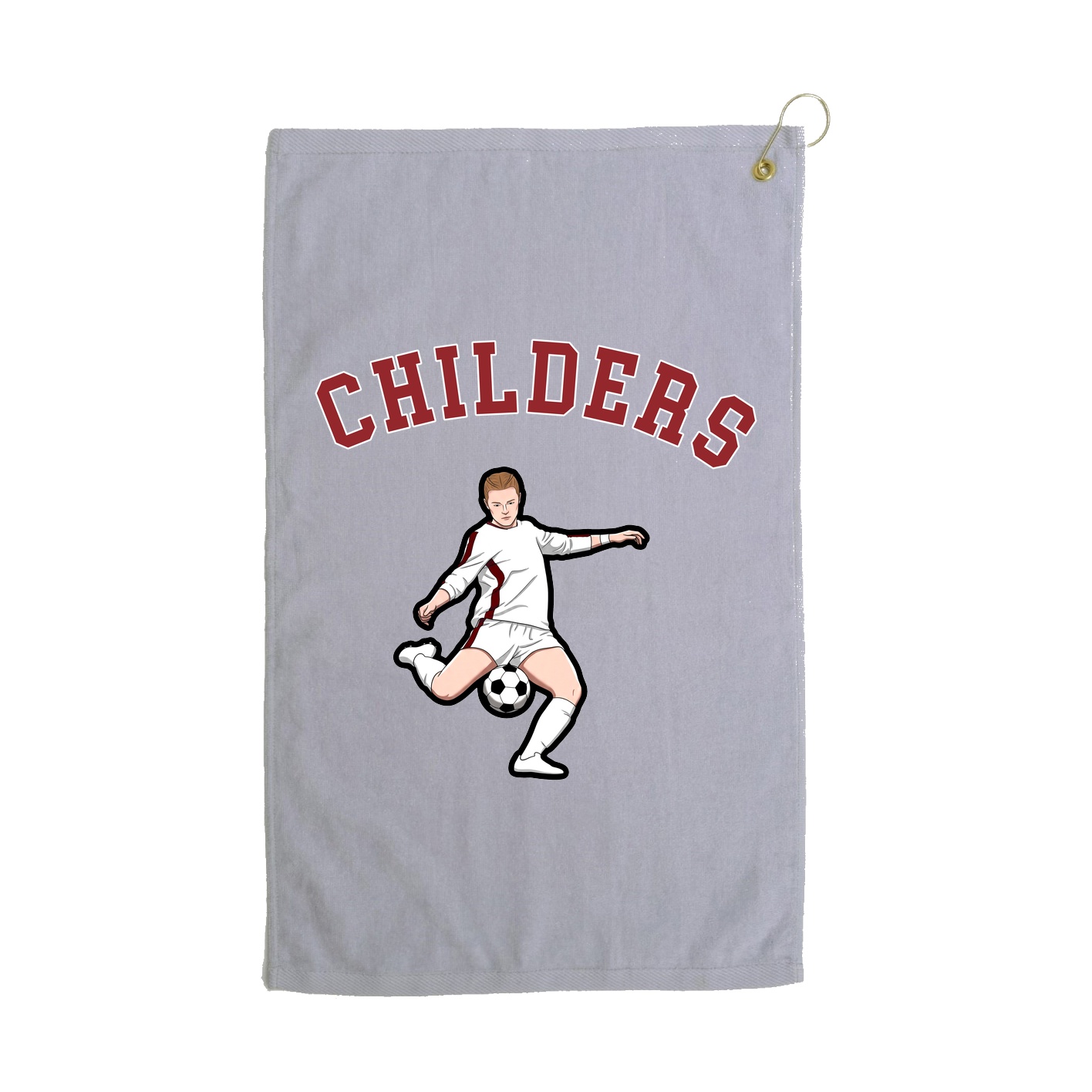 Golf Towel — Shirsey Arch in Grey