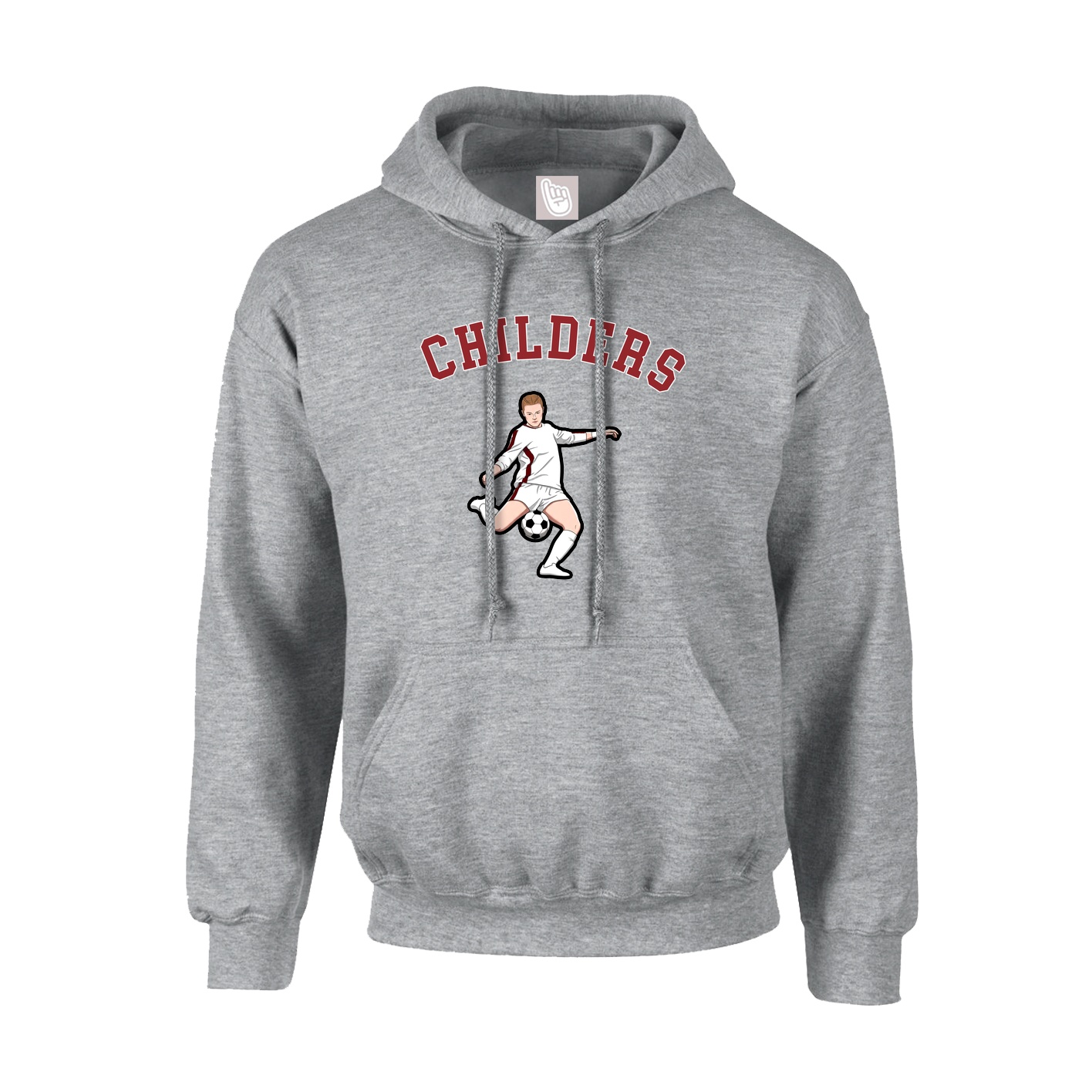 Youth Hoodie — Shirsey Arch in Grey
