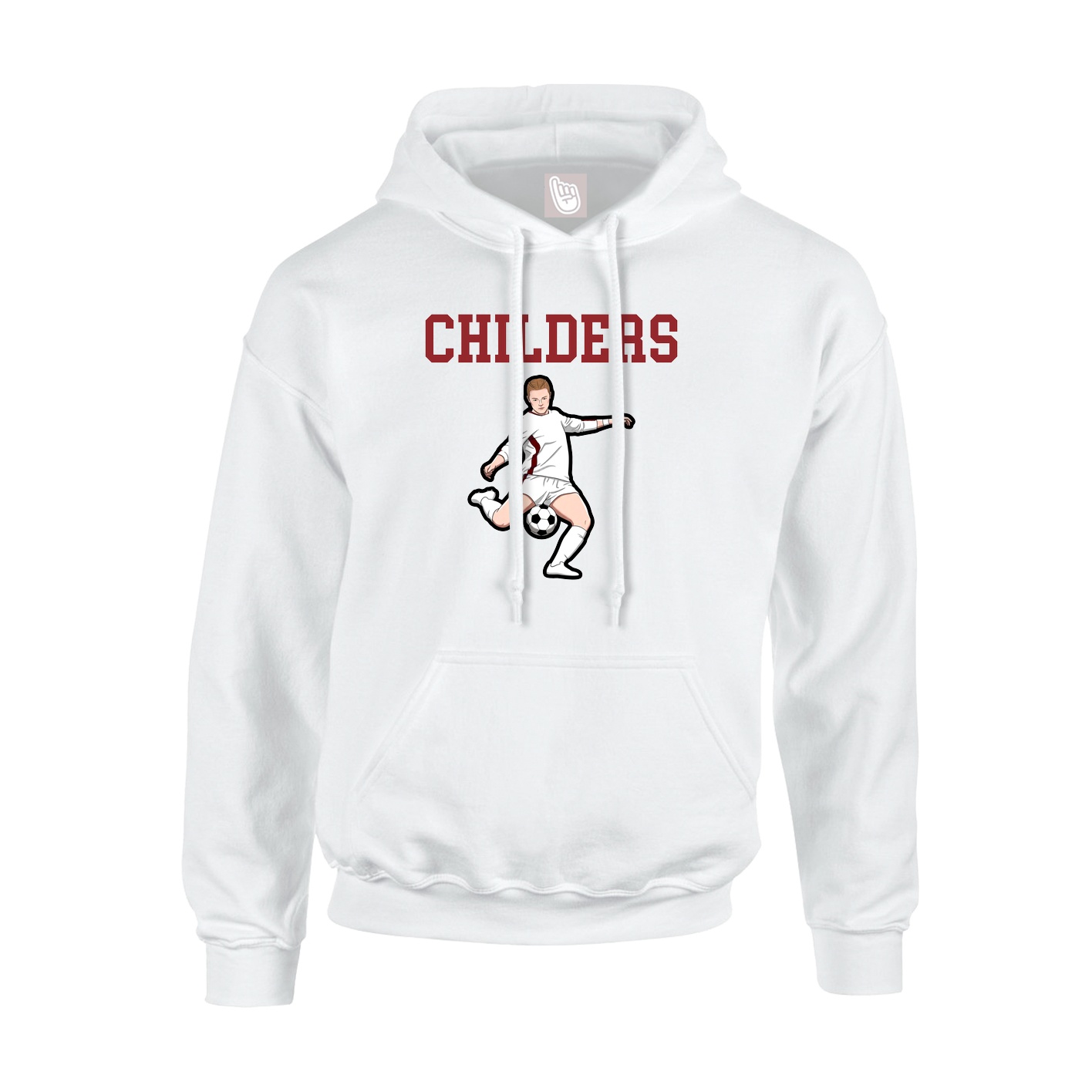 Youth Hoodie — Shirsey in White