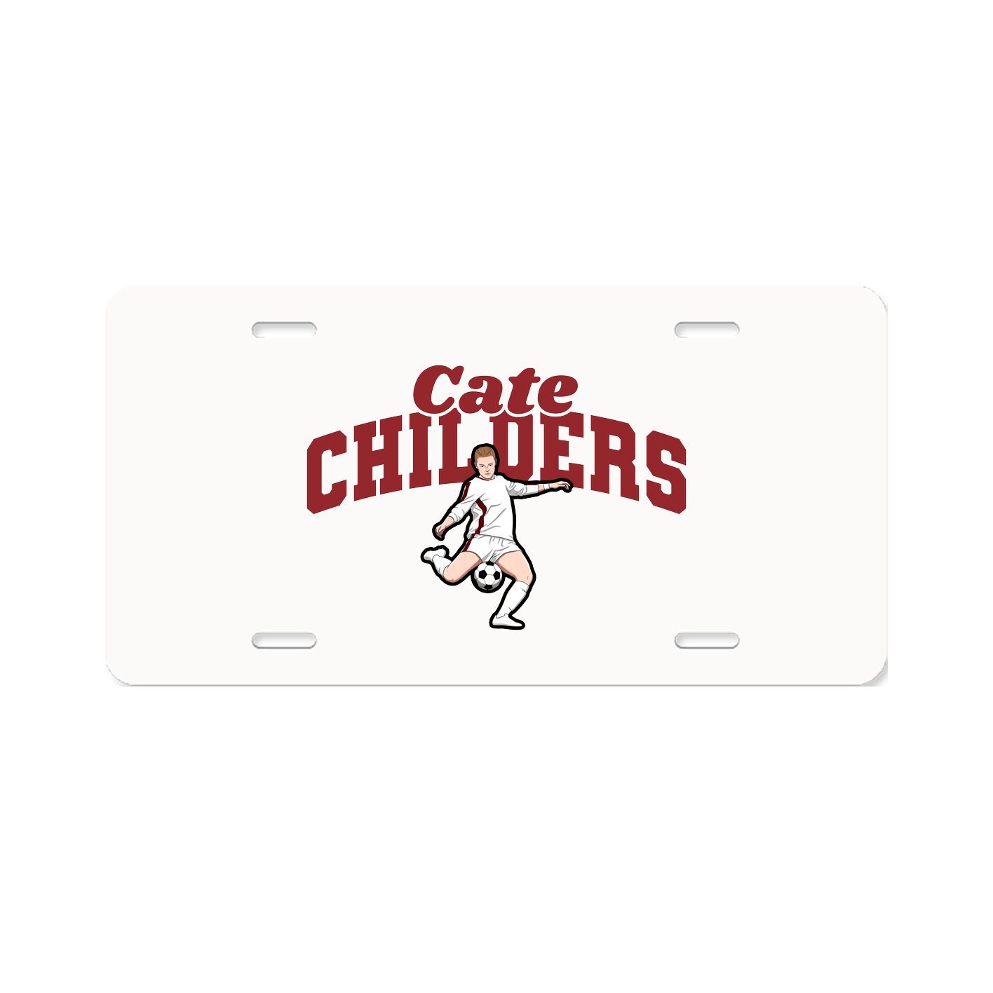 License Plate — Signature Arch in Classic