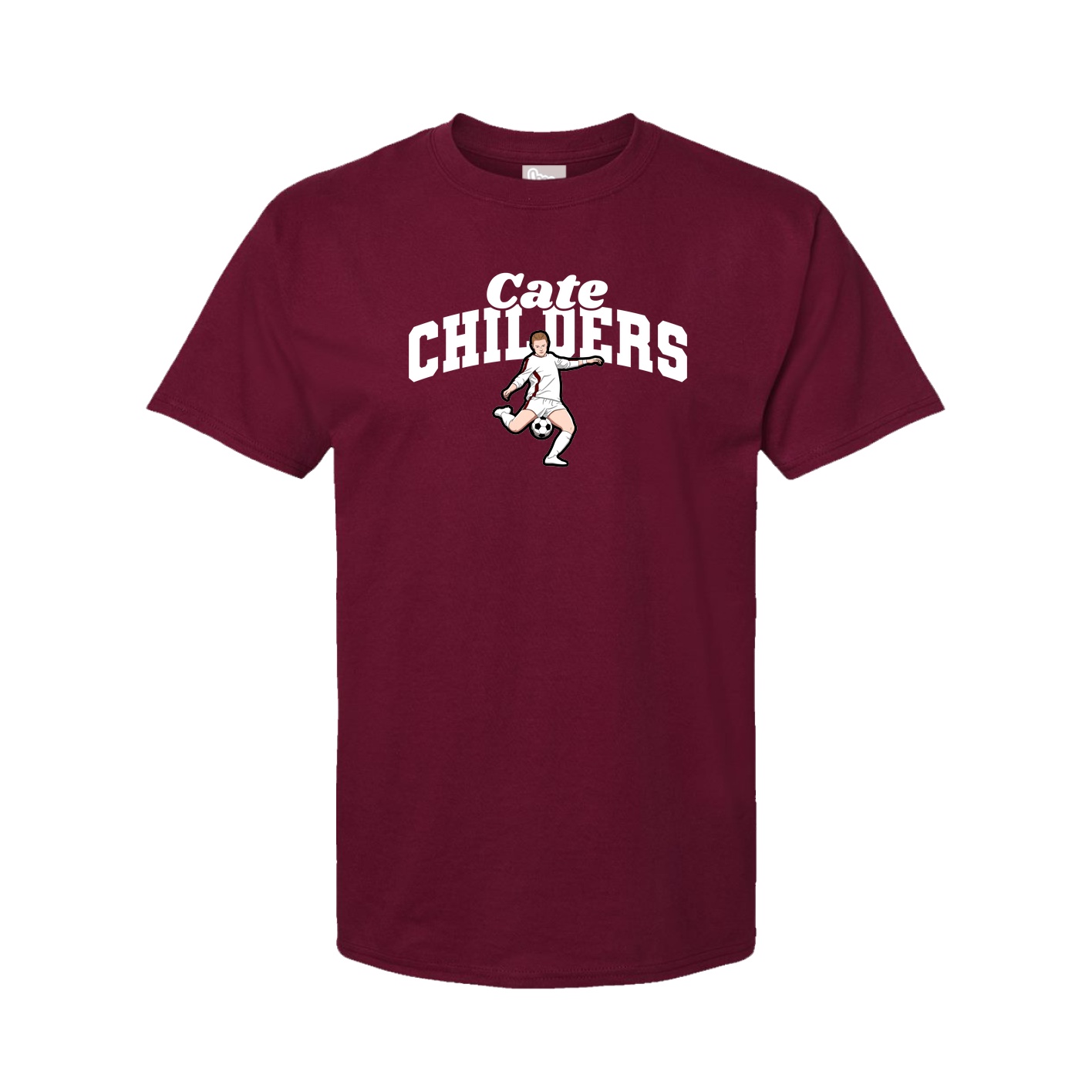 Youth Tee — Signature Arch in Cardinal