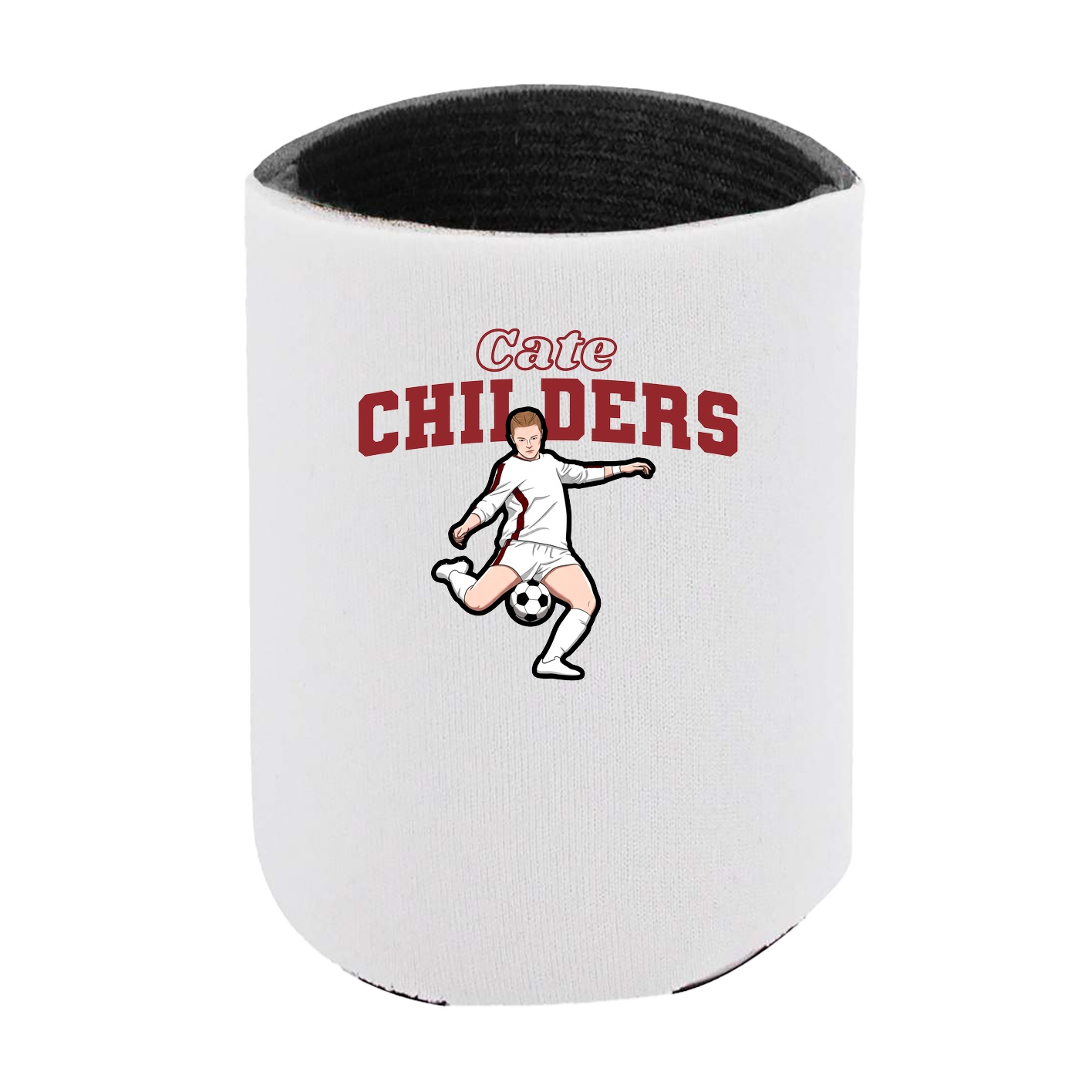 Can Holder — Name Arch in White
