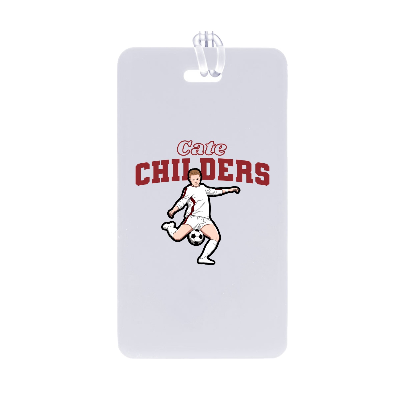 Bag Tag — Name Arch in Classic