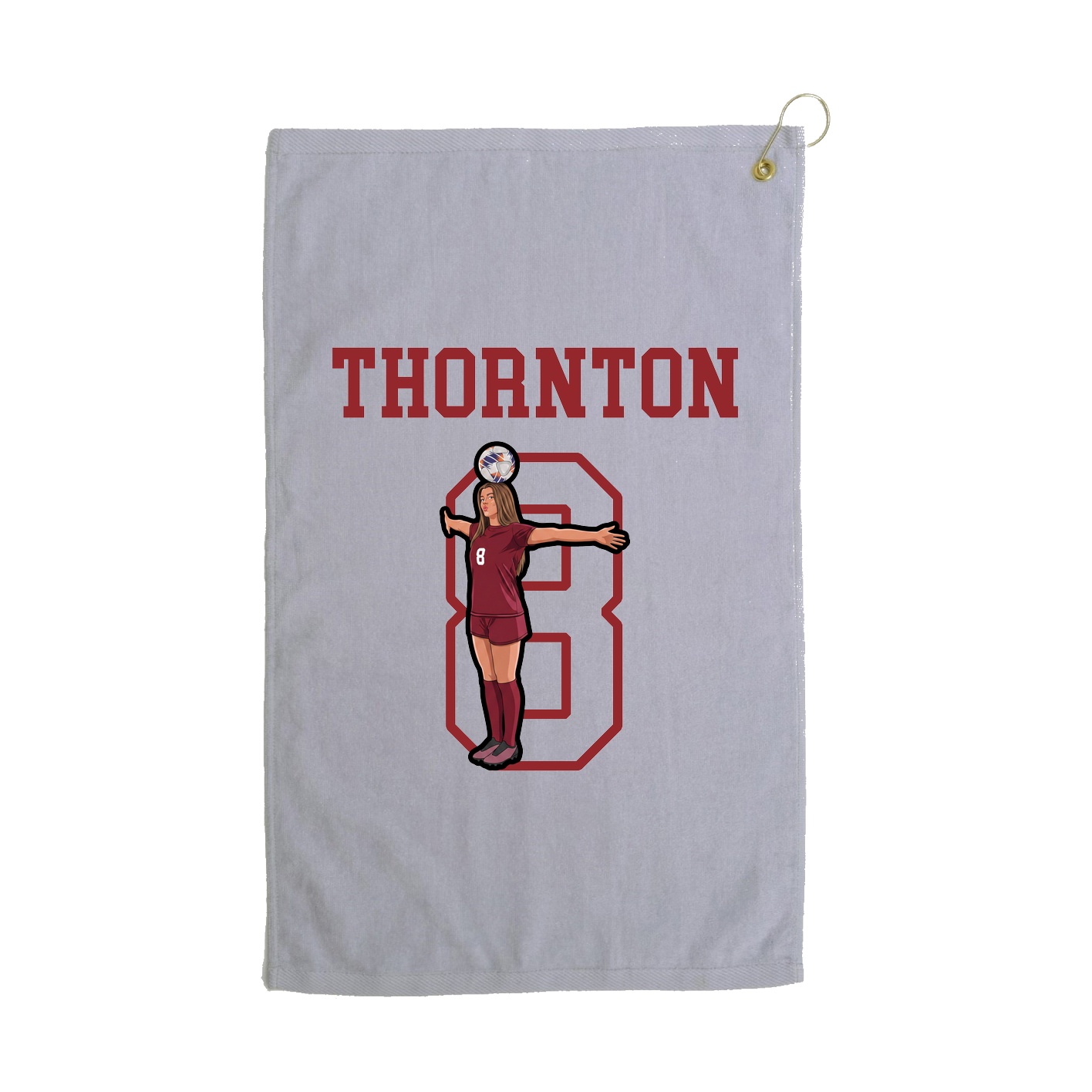 Golf Towel — Shirsey in Grey