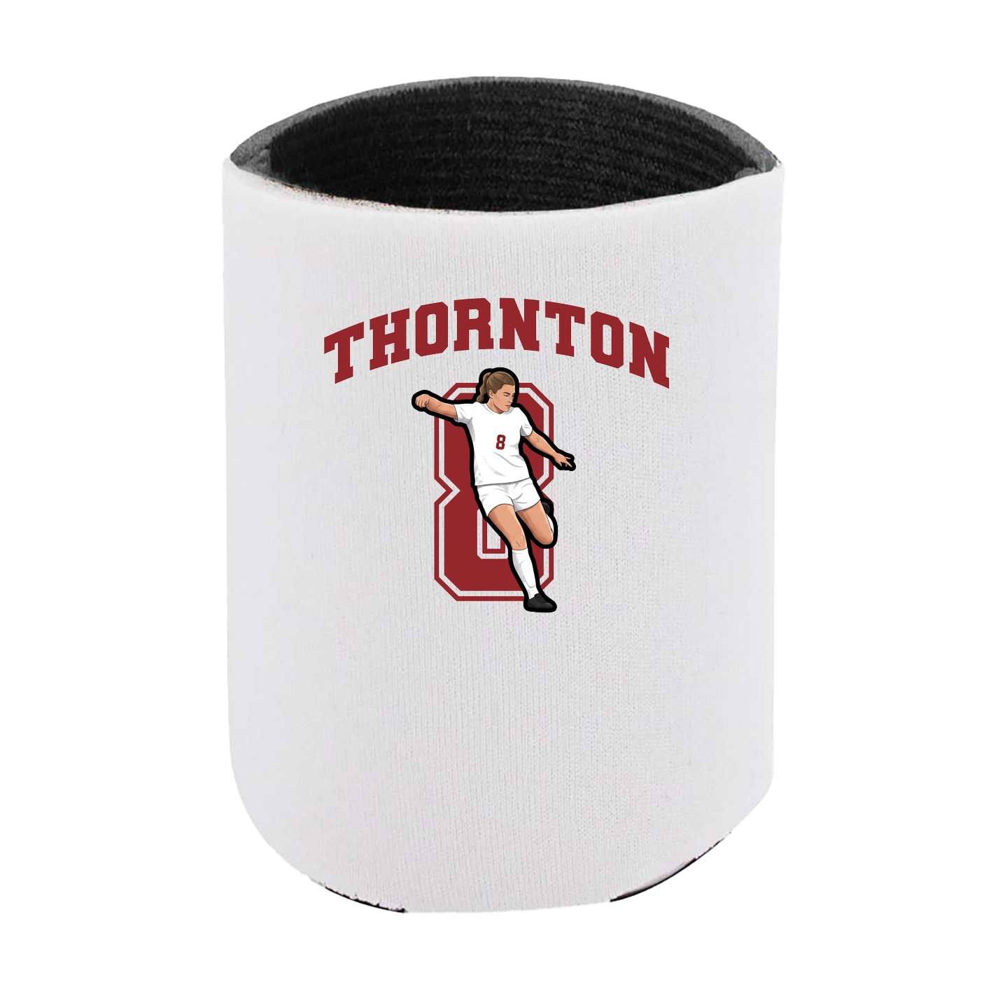 Can Holder — Number in White
