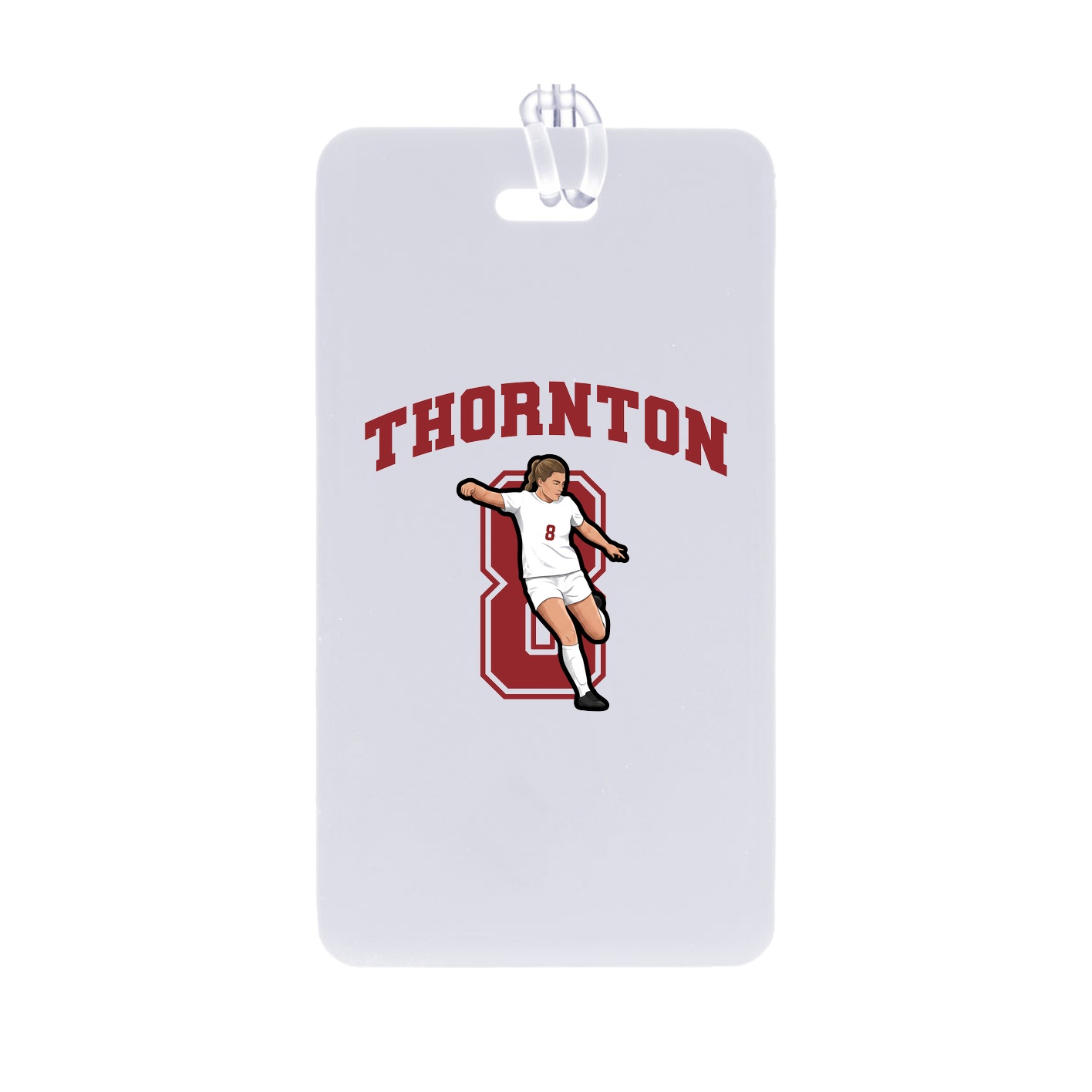 Bag Tag — Number in Classic