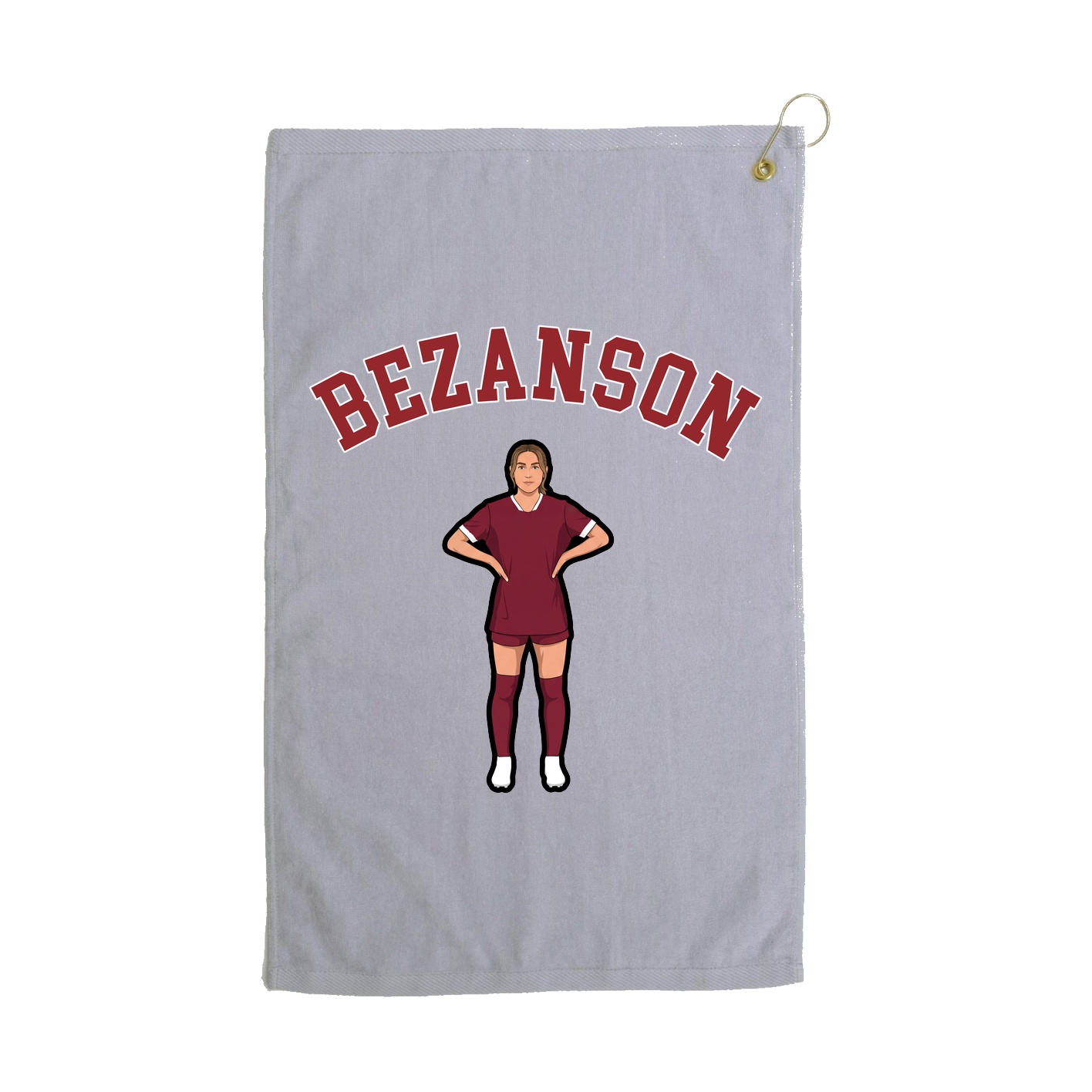 Golf Towel — Shirsey Arch in Grey