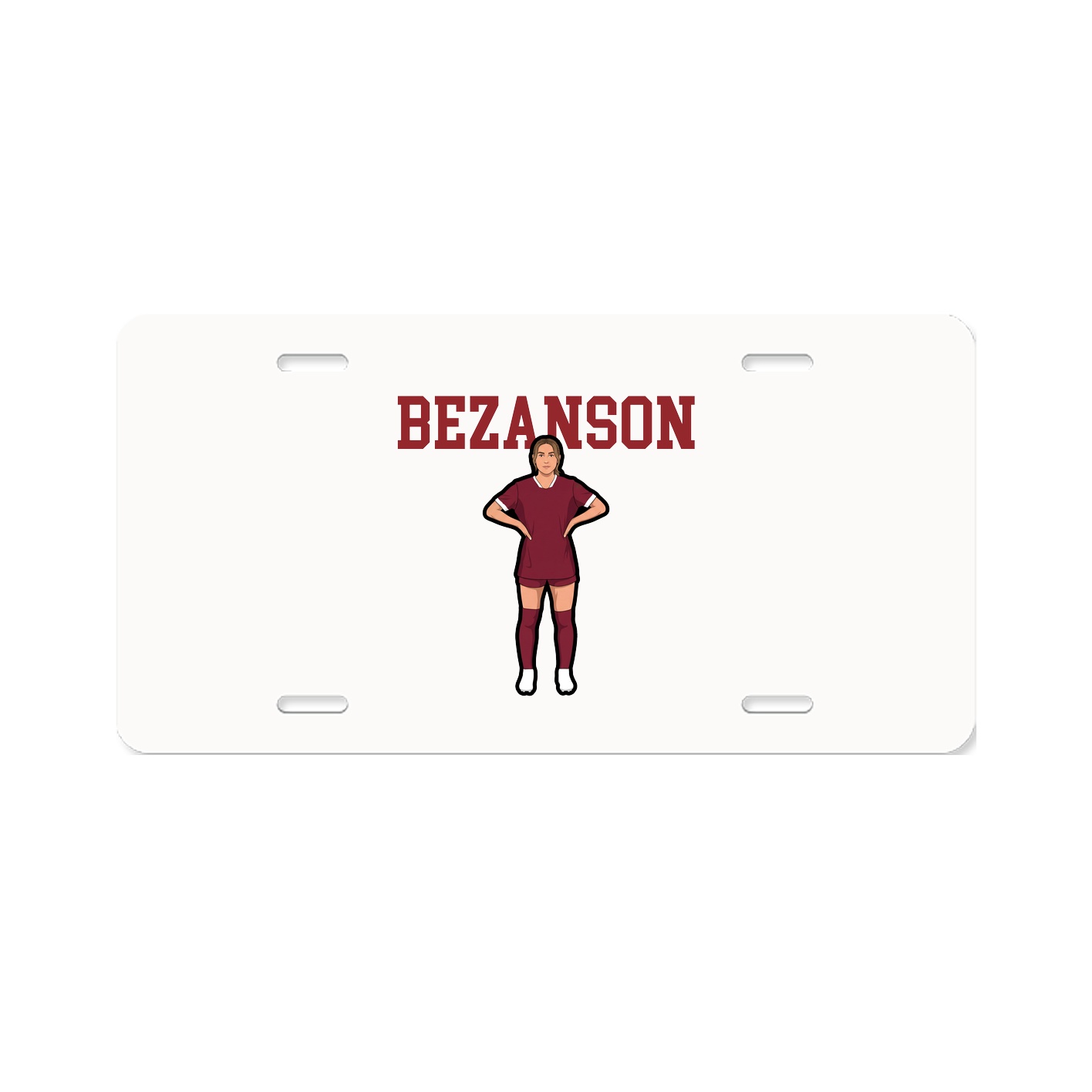 License Plate — Shirsey in Classic