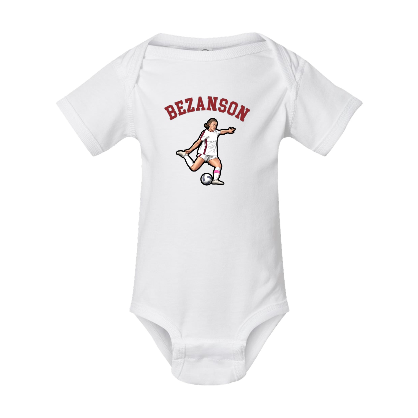 Baby Onesie — Shirsey Arch in White