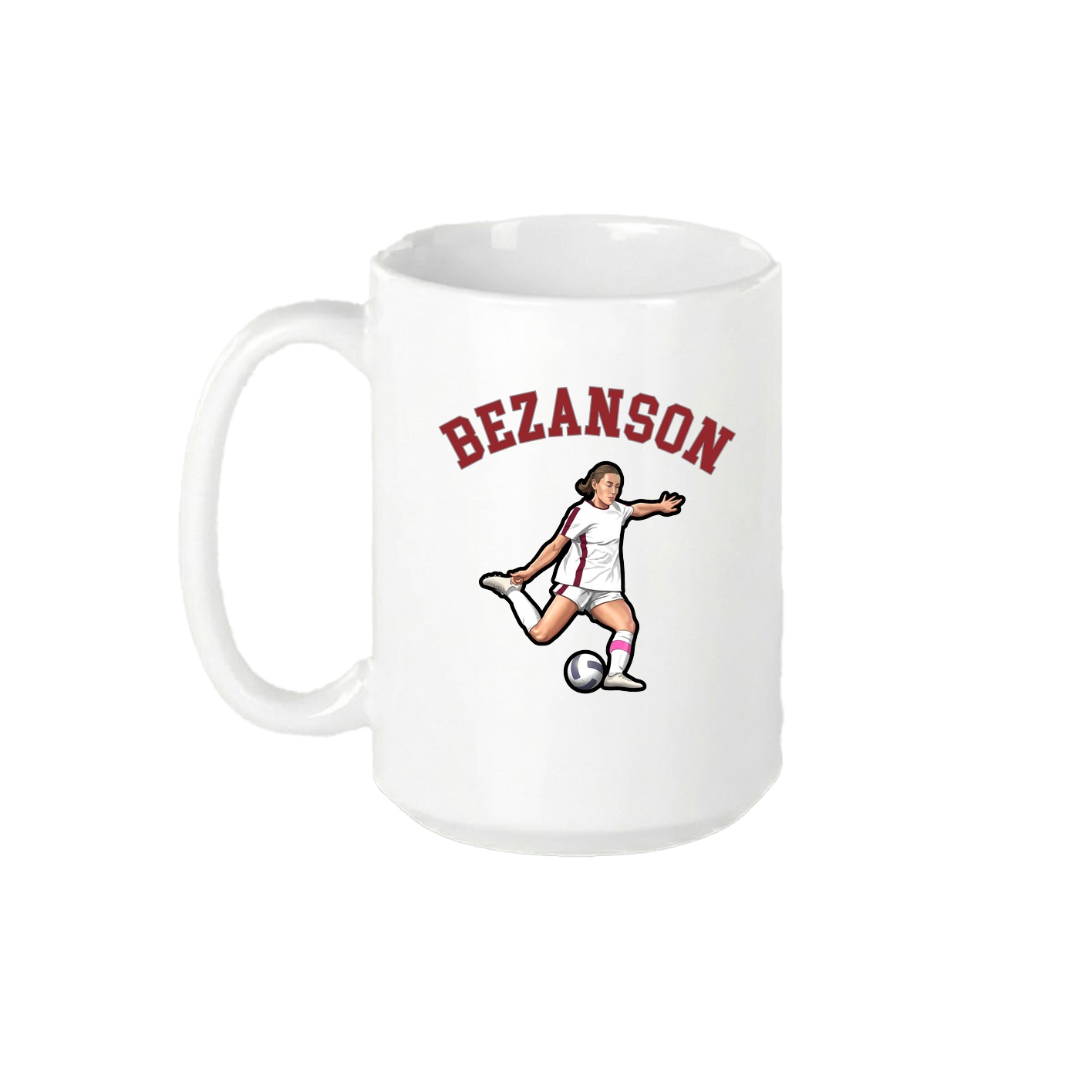 15oz Coffee Mug — Shirsey Arch in White