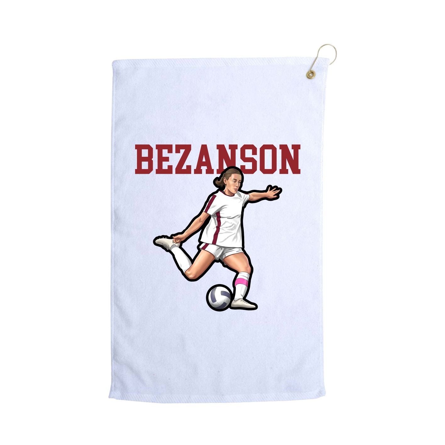 Golf Towel — Shirsey in White