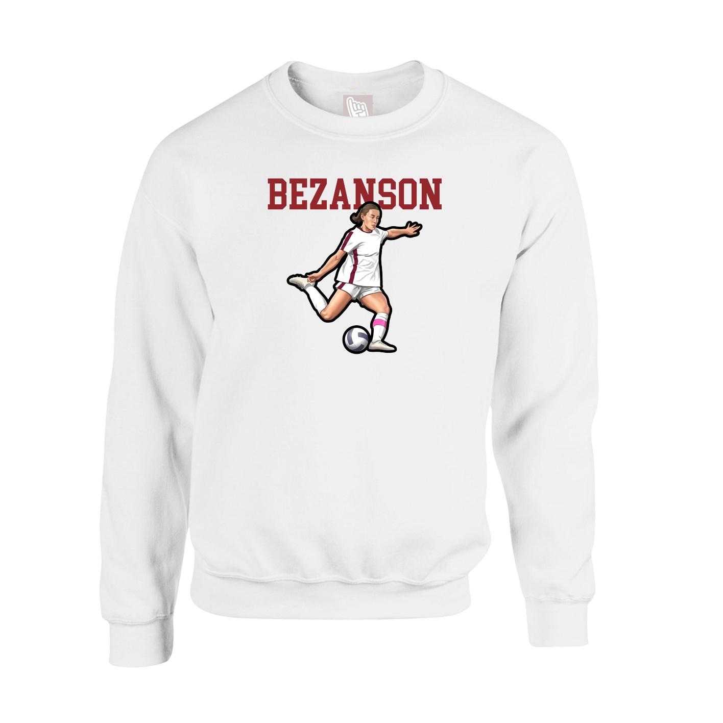 Fleece Crew — Shirsey in White