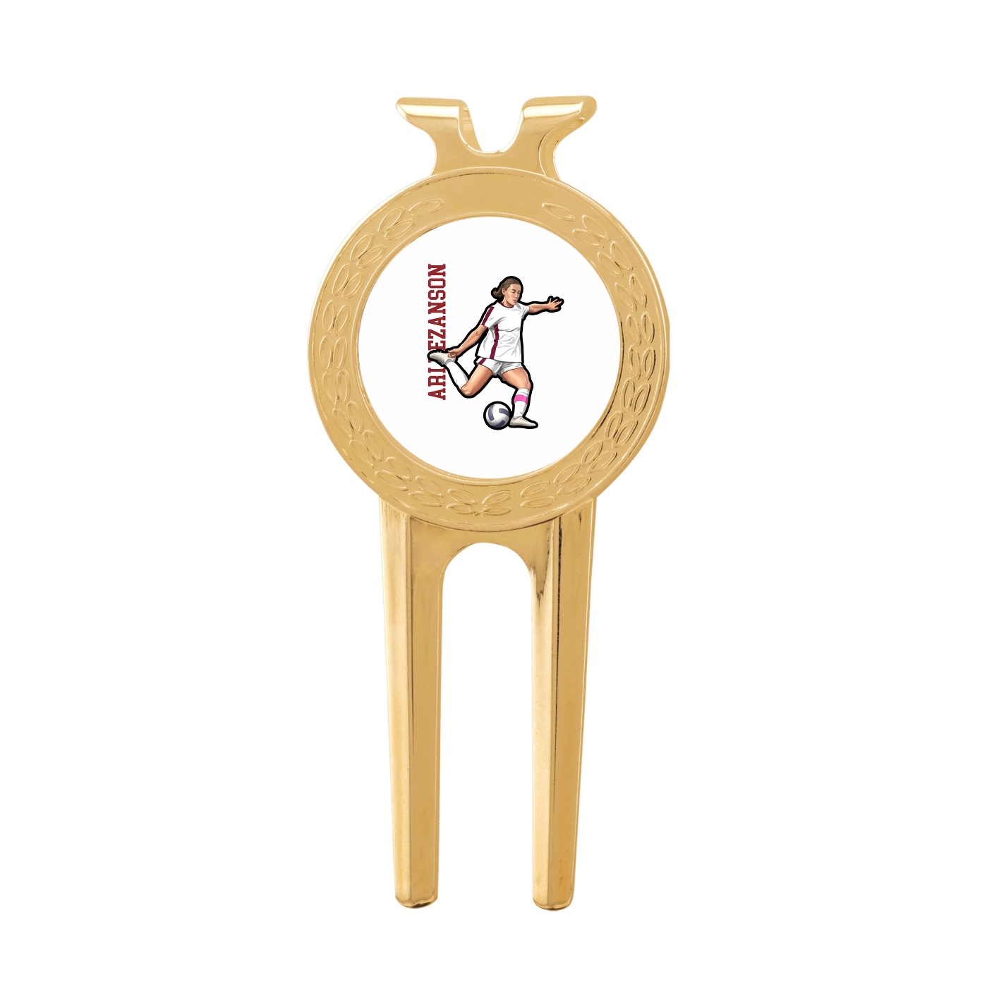 Divot Tool with Ball Marker — Name Vertical in Classic