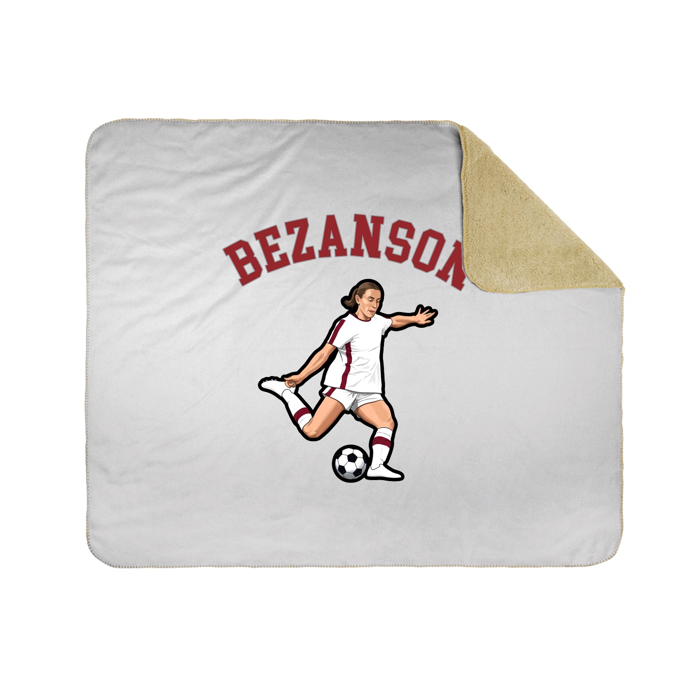 Throw Blanket — Shirsey Arch in White