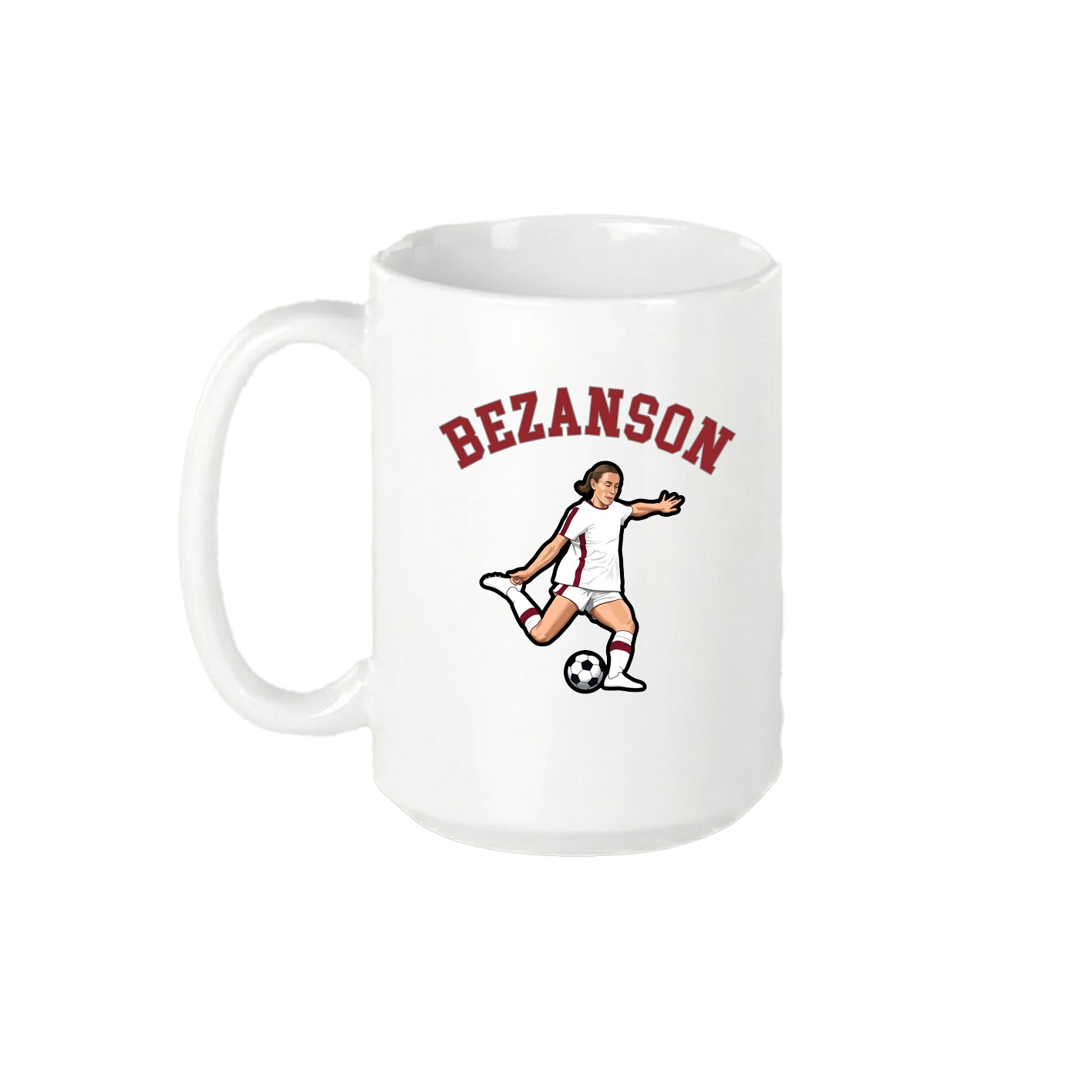15oz Coffee Mug — Shirsey Arch in White
