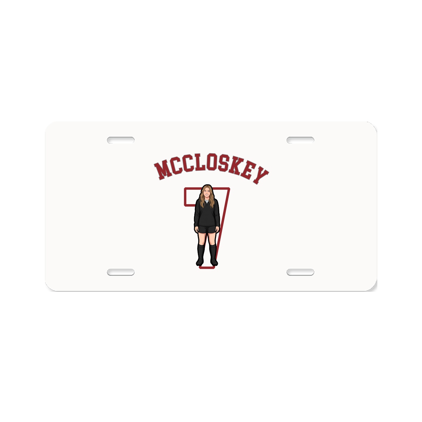 License Plate — Shirsey Arch in Classic