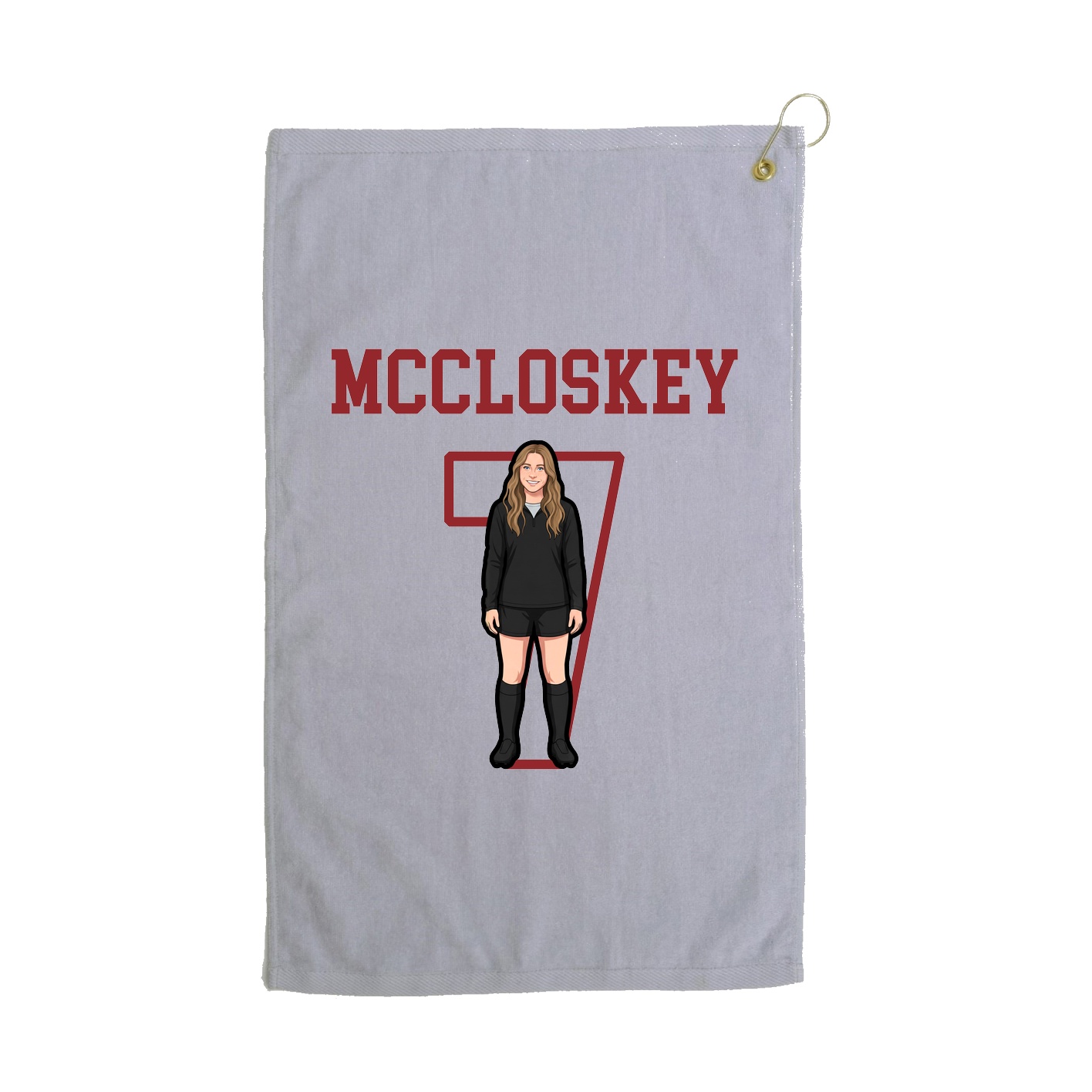 Golf Towel — Shirsey in Grey