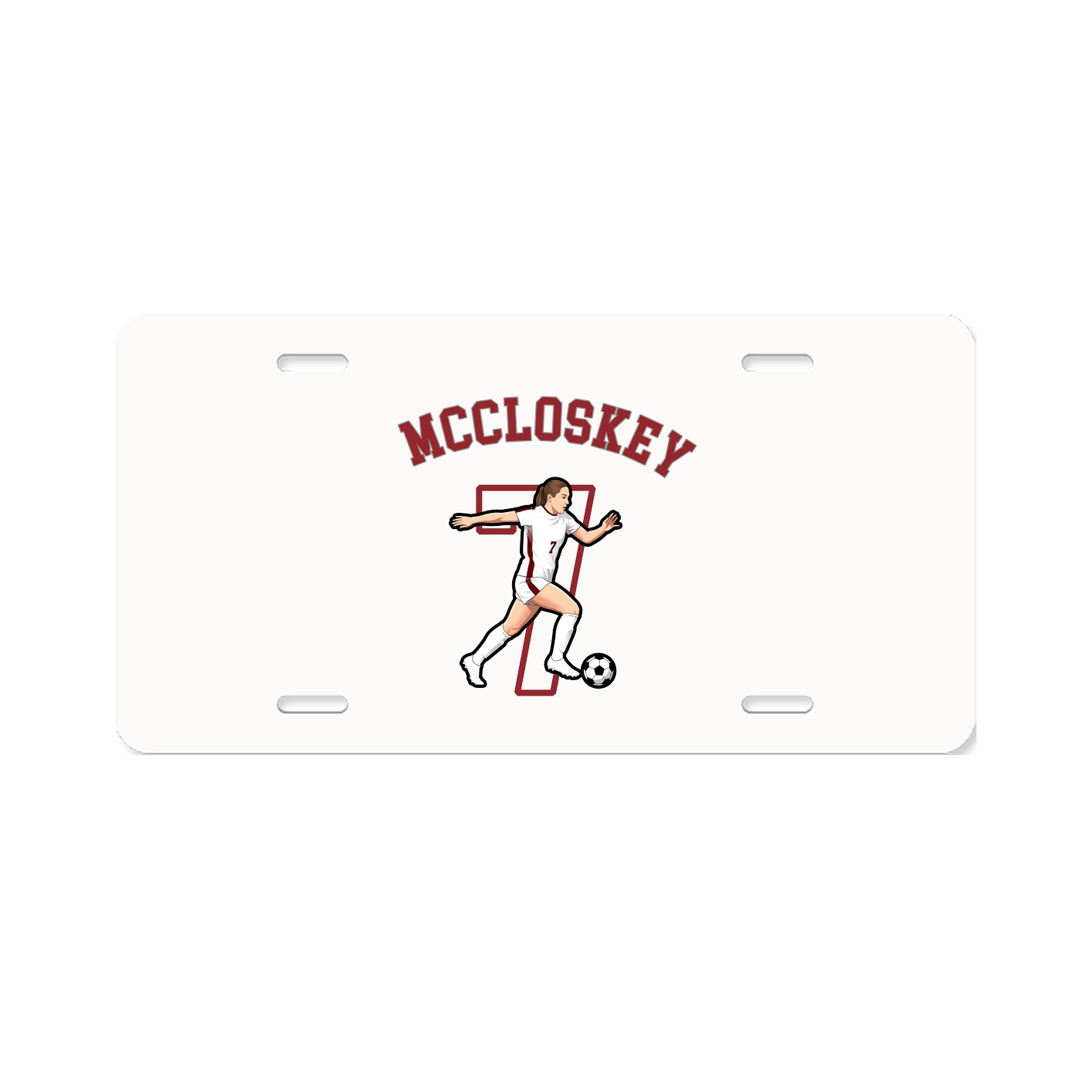License Plate — Shirsey Arch in Classic