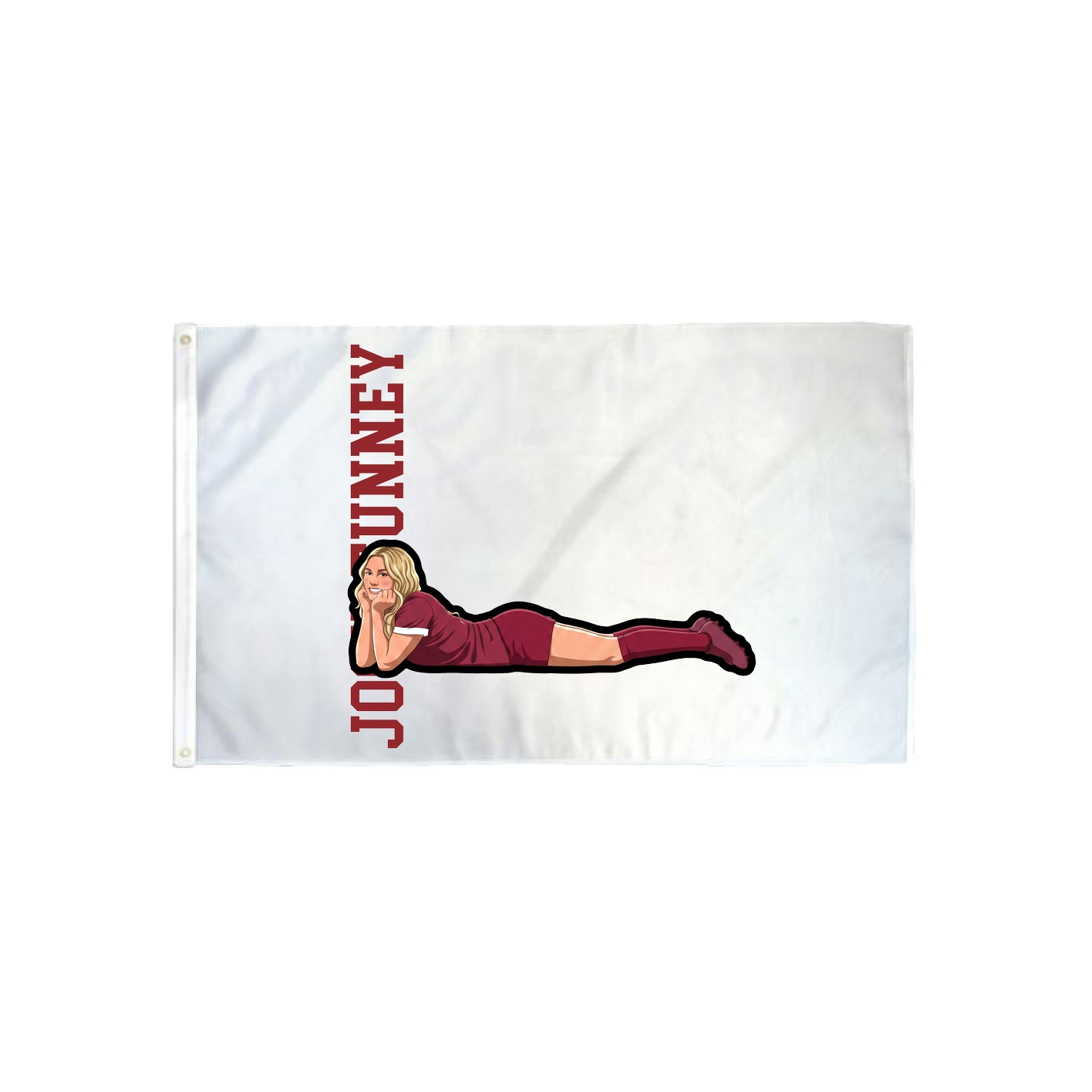 3x5 Flag — Name Vertical in Classic