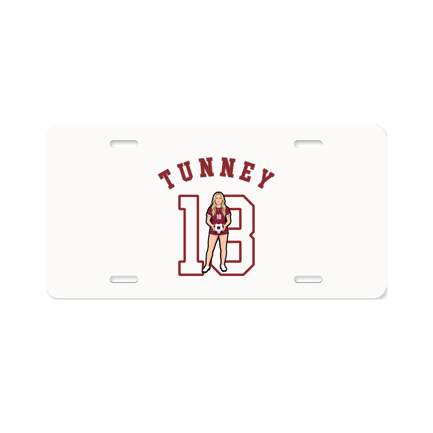 License Plate — Shirsey Arch in Classic
